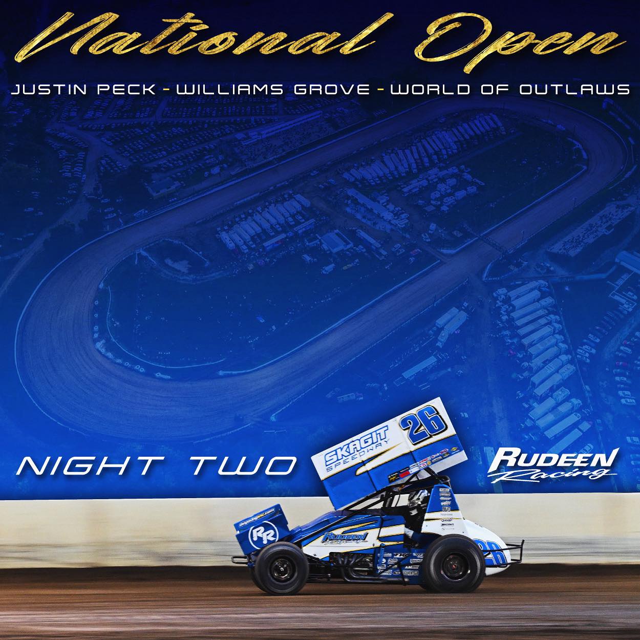 Rudeen Racing - RACE DAY - Justin Peck - Williams Grove... | Facebook
