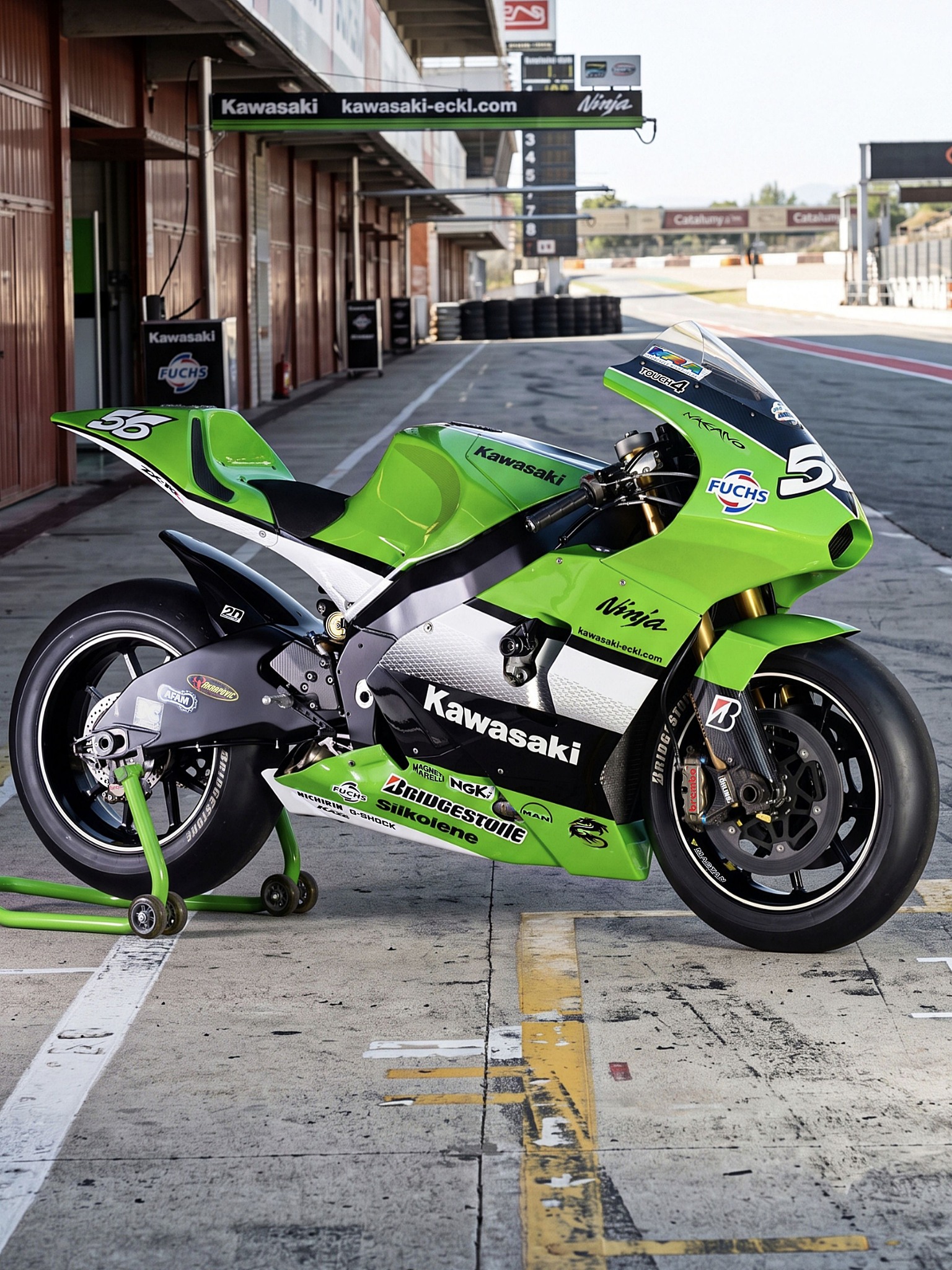 Shinya Nakano 5️⃣6️⃣🇯🇵 Kawasaki Ninja ZX-RR 2005 #kawasaki
