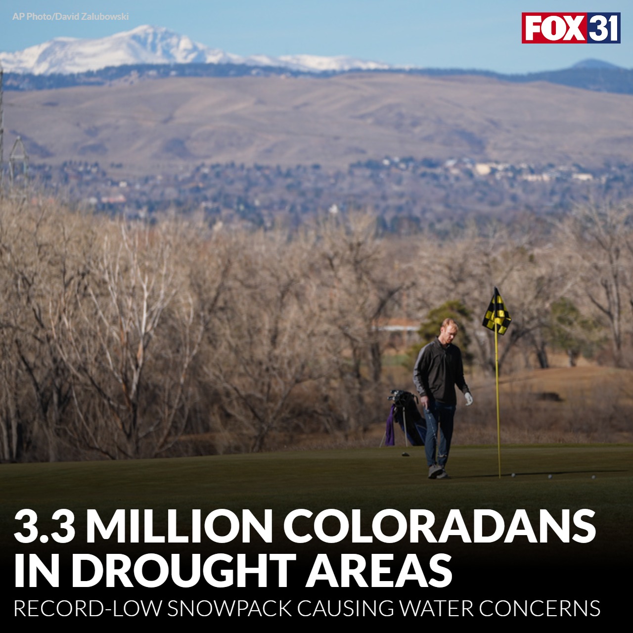 FOX31 - Colorado’s snowpack is at its worst level since record keeping ...