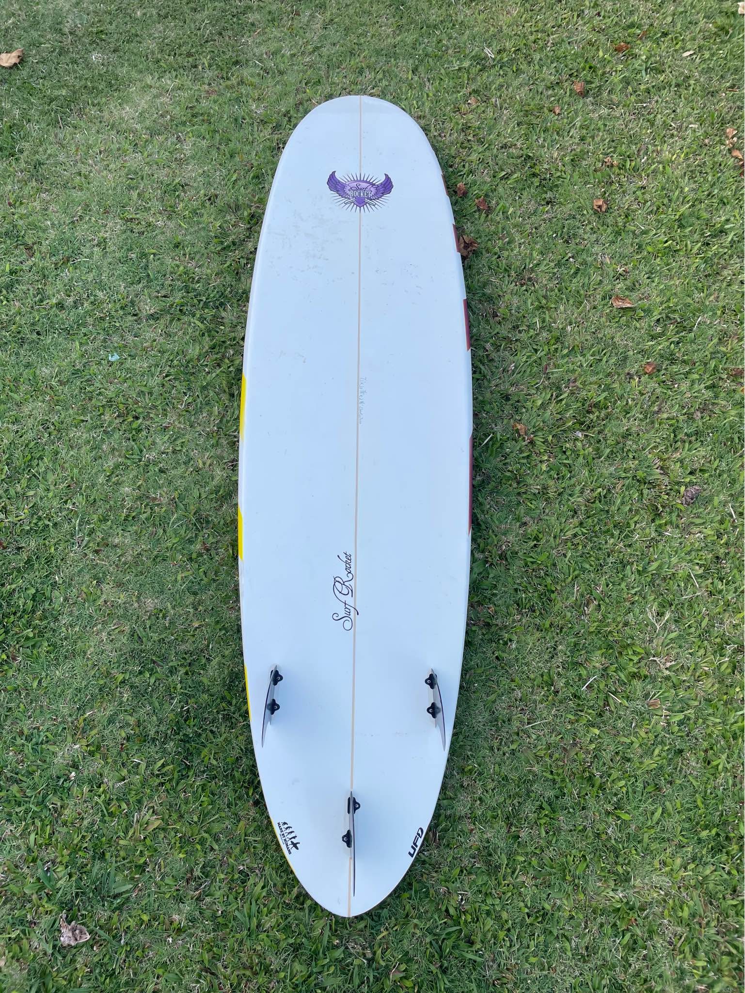 This was my favorite surfboard. Great for smaller waves but can 