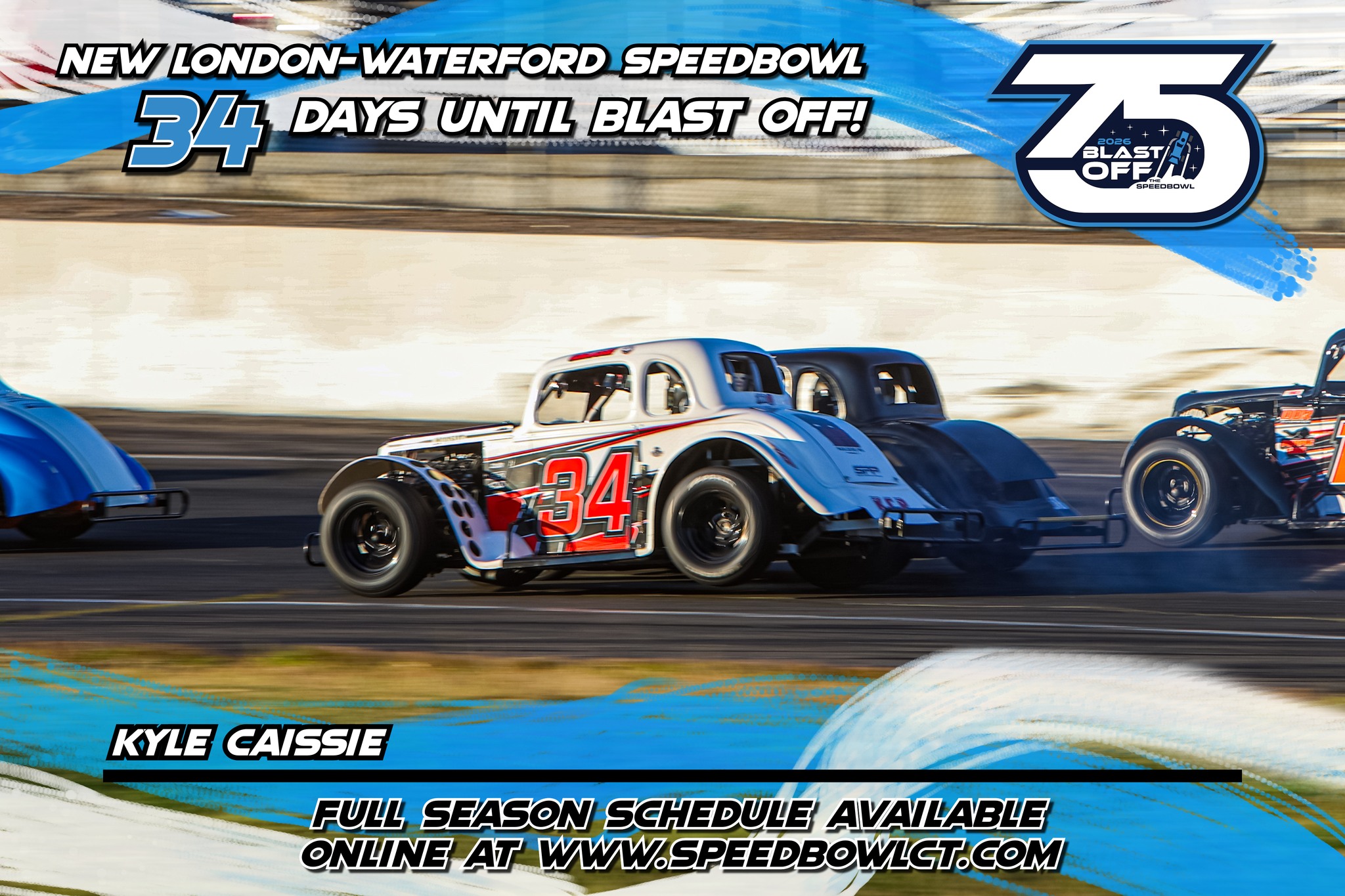 Kyle Caissie only had one Saturday night start in the Legend Cars