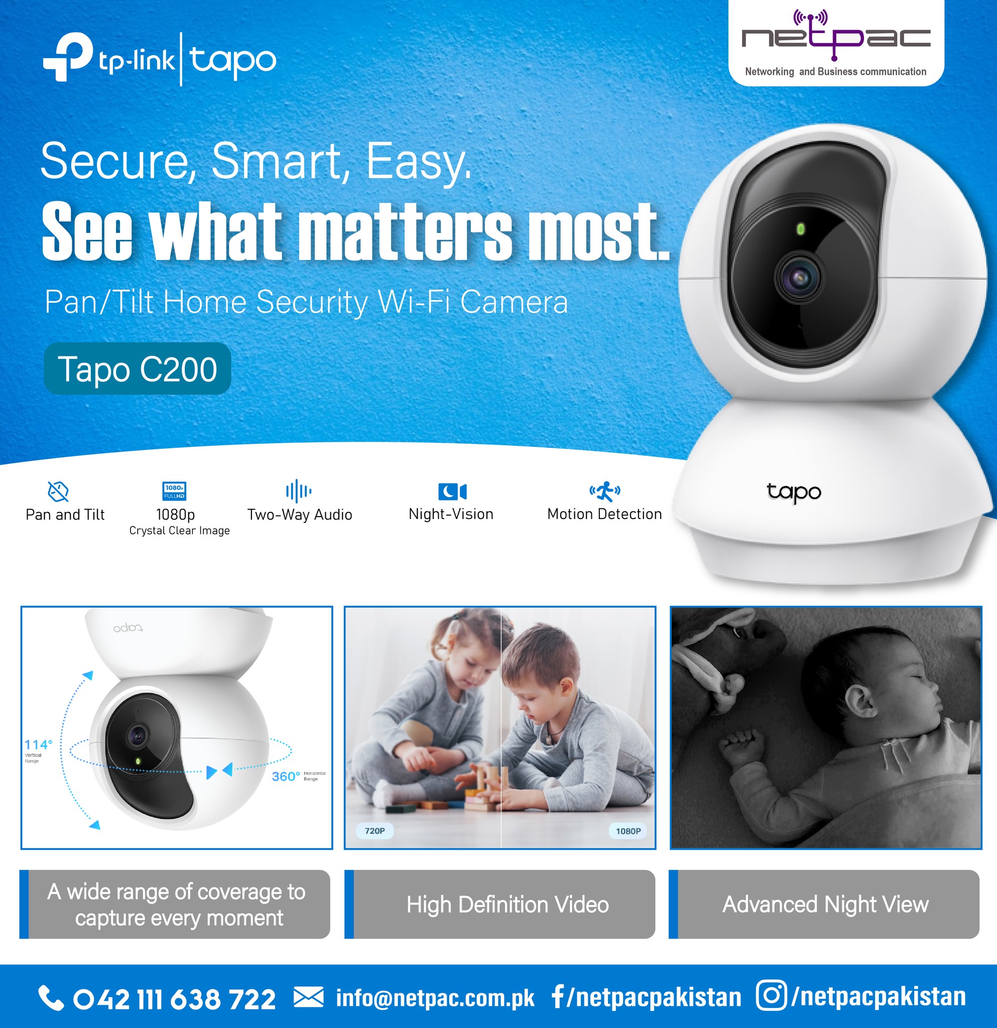 Netpac - Tp-Link TAPO C200 is Available in STOCK!... | Facebook