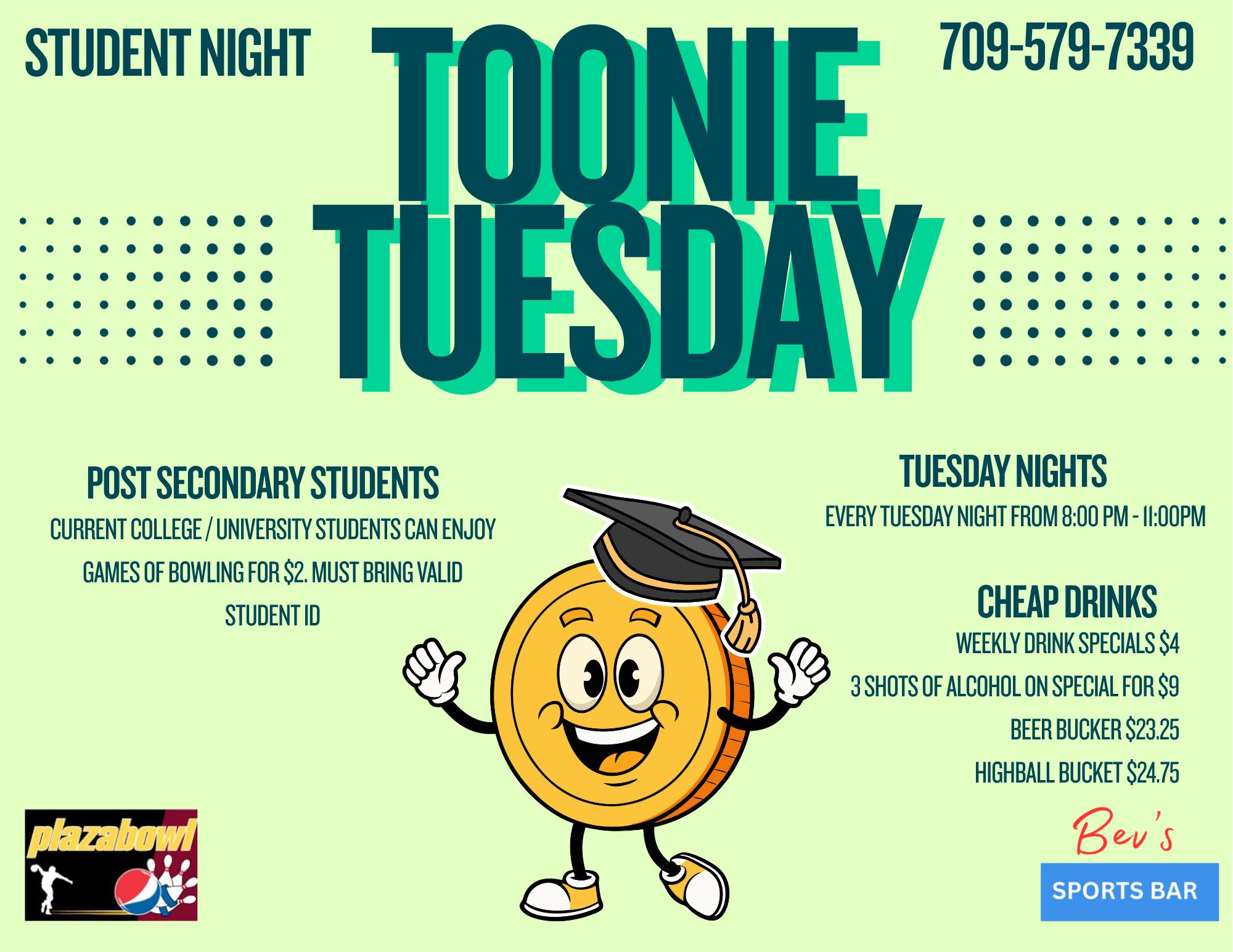 Plaza Bowl - It's Toonie Tuesday, the highlight of the... | Facebook