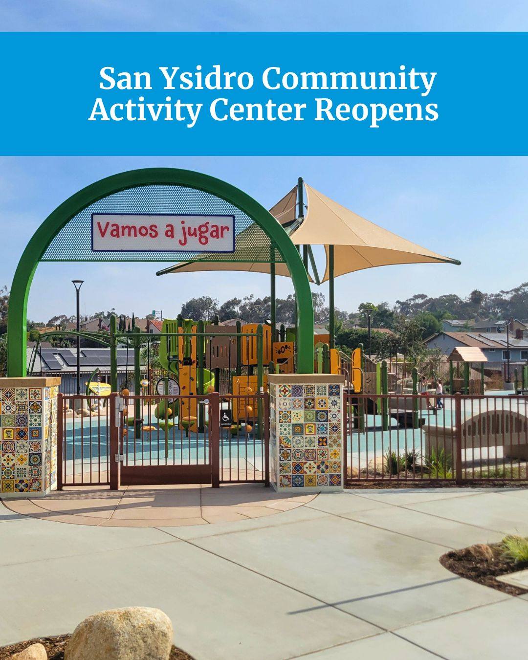The modernized Colonel Irving Salomon San Ysidro Community