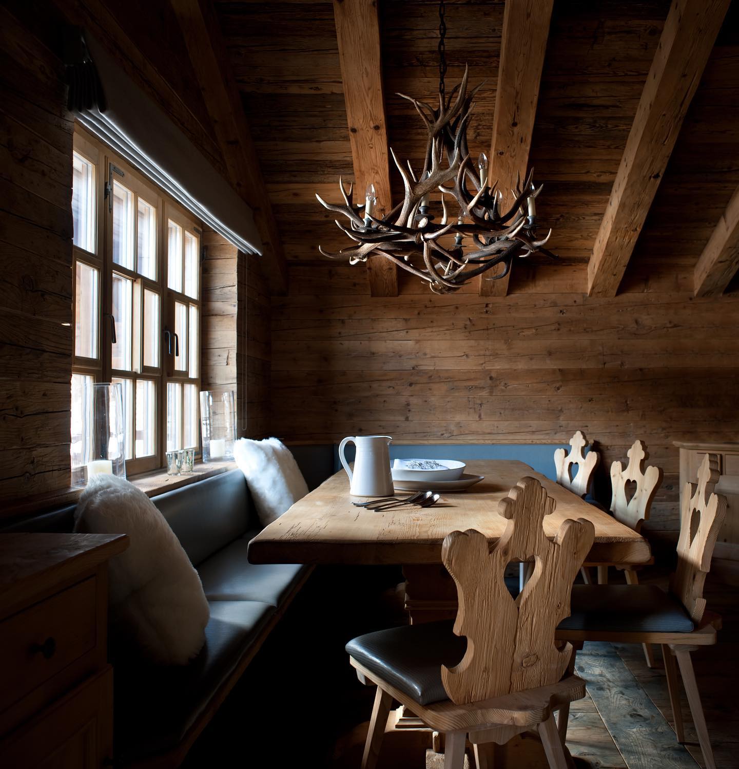Nicky - Sharing a classic shot of our #klosters breakfast table. Also ...