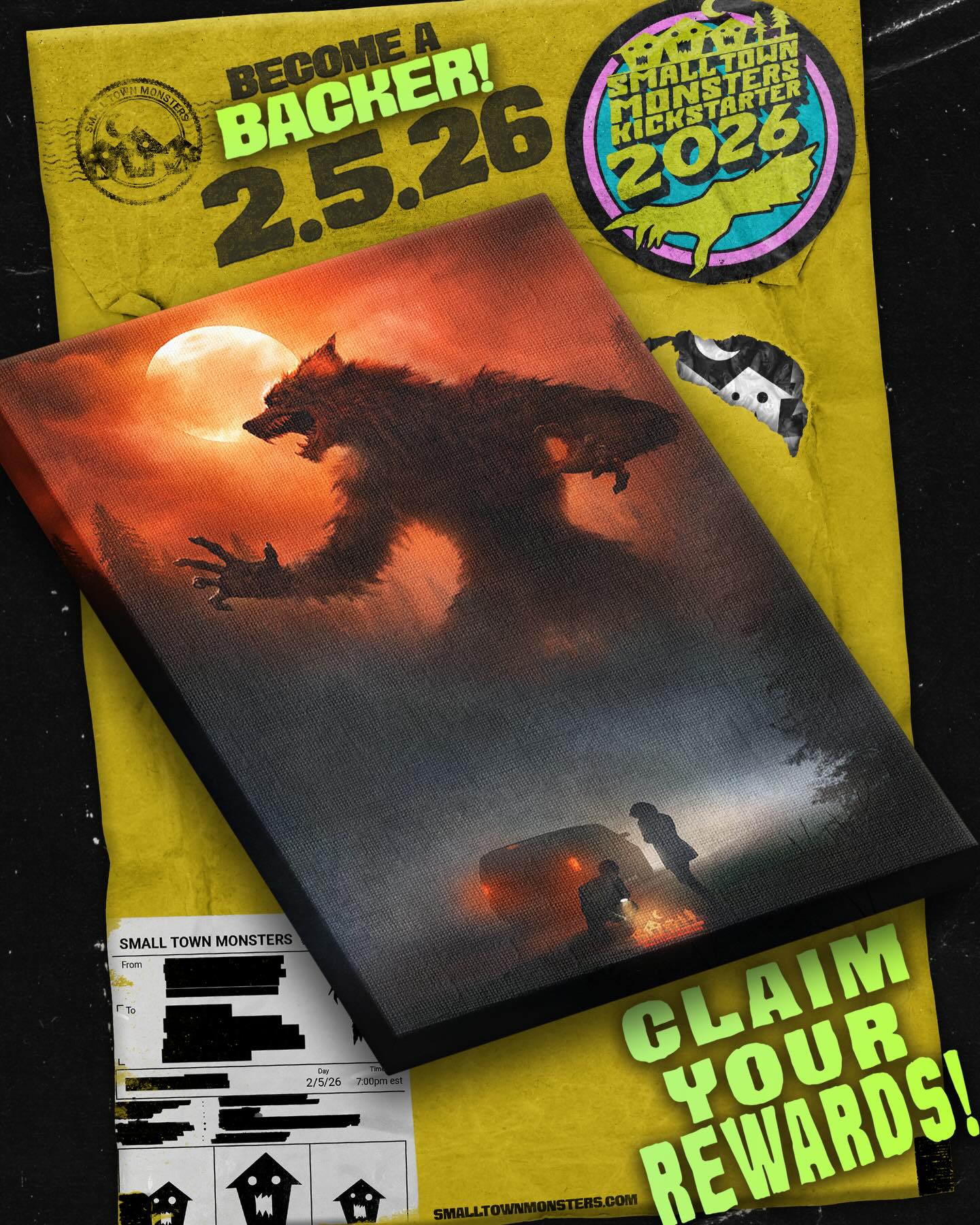 REWARD REVEAL: Next up in the... - Small Town Monsters | Facebook