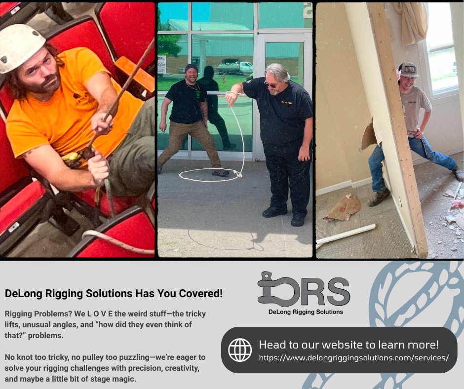 🪝 Got a Rigging Puzzle? We’re... - DeLong Rigging Solutions | Facebook