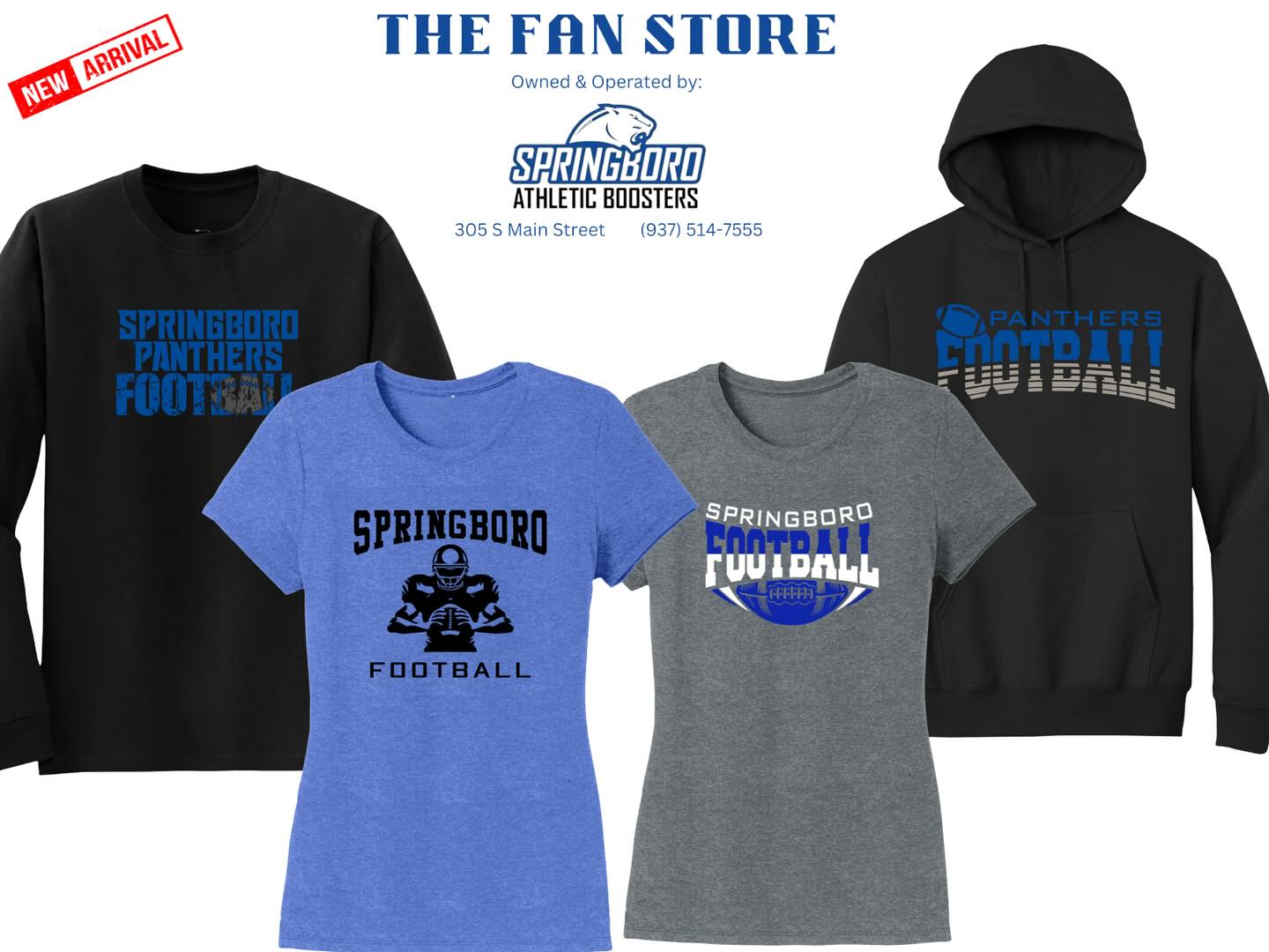 The Springboro - 🏈💙 New Football Designs Are Here! 💙🏈 Just dropped ...