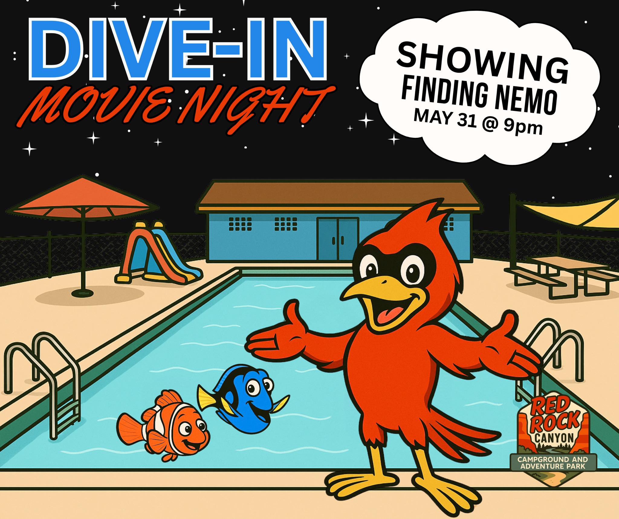 Red - 🎥🏊‍♂️ Dive into Fun at Our Pool Party & Finding Nemo Movie Night ...
