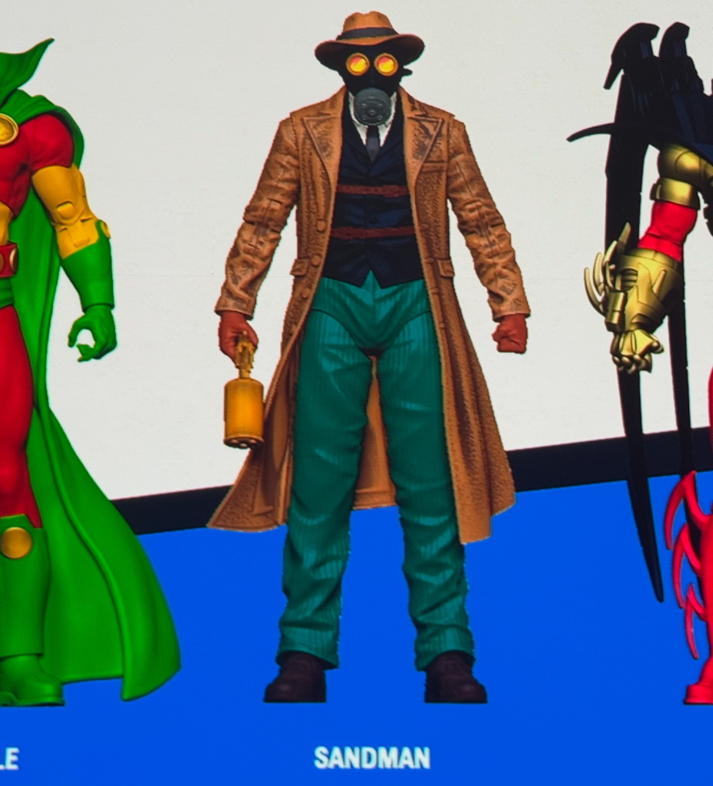 Sandman coming from #mcfarlenetoys