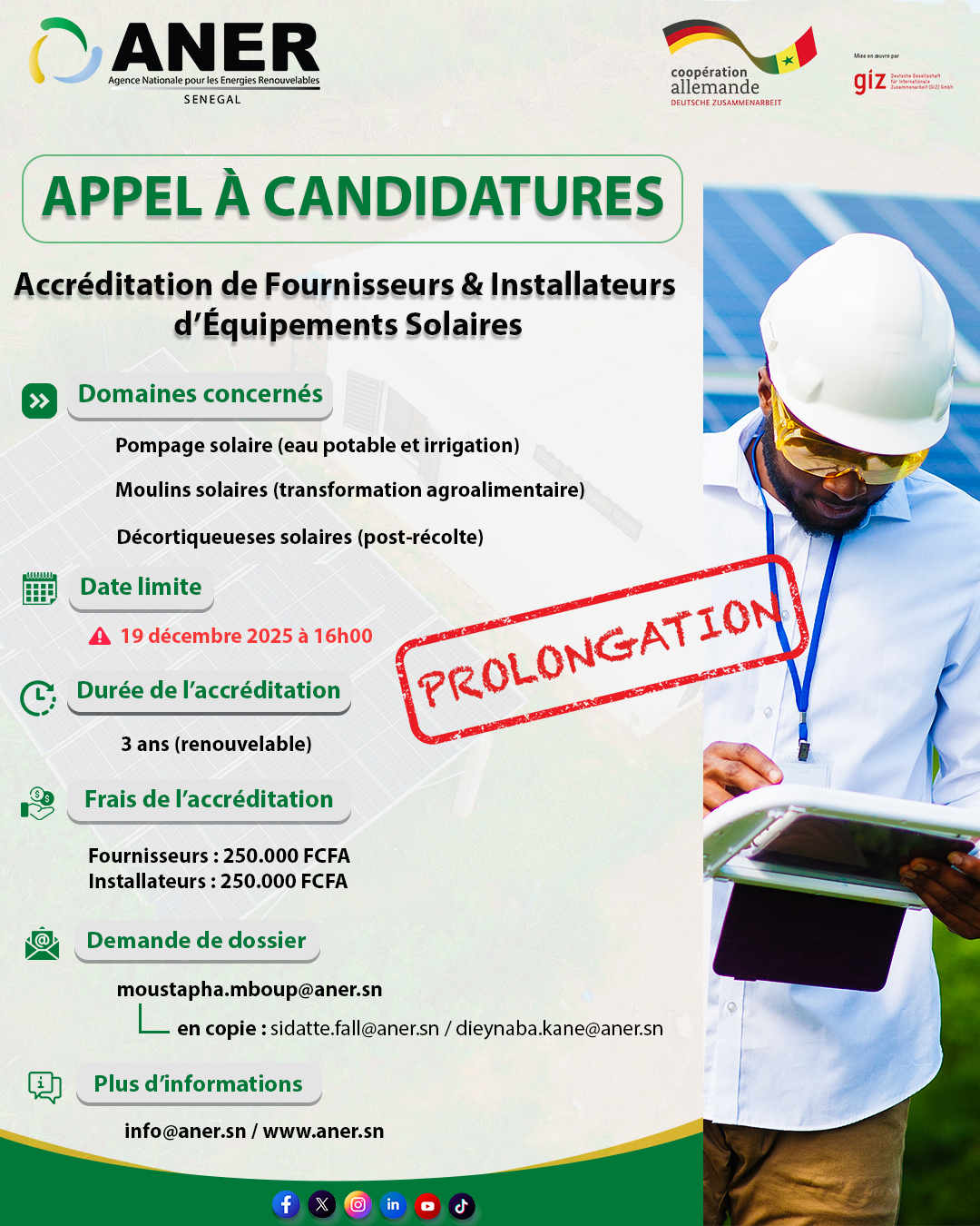 ANER - 🗂️ 𝐀𝐏𝐏𝐄𝐋 𝐀̀ 𝐂𝐀𝐍𝐃𝐈𝐃𝐀𝐓𝐔𝐑𝐄𝐒 – 𝐀𝐂𝐂𝐑𝐄́𝐃𝐈𝐓𝐀𝐓𝐈𝐎𝐍 𝐃𝐄... | Facebook
