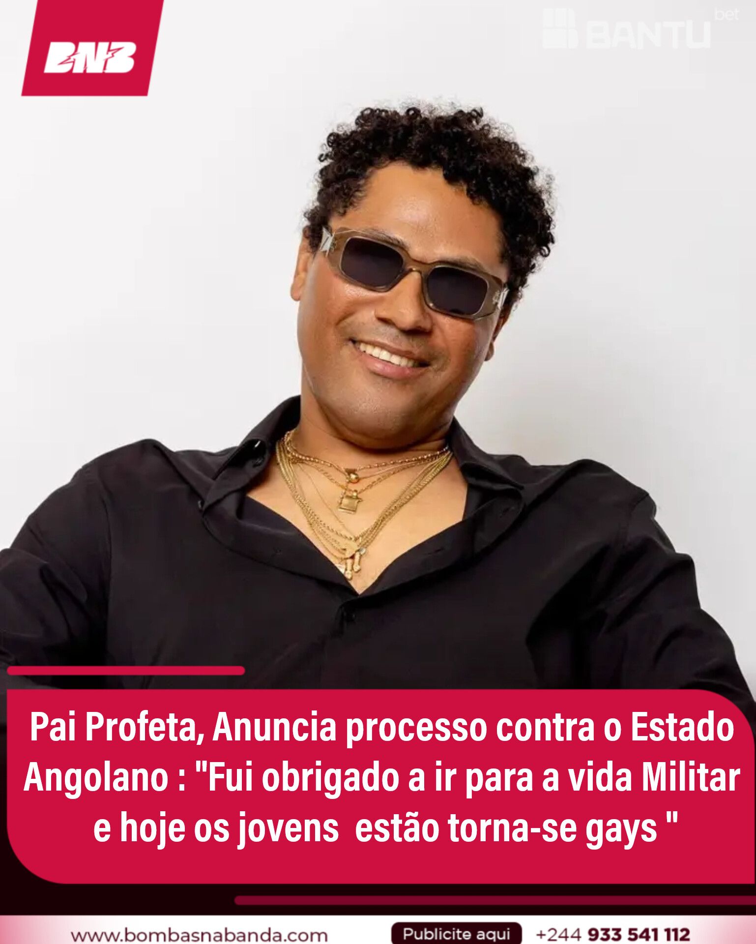 Bombas NaBanda - Pai Profeta, Anuncia processo contra o... | Facebook