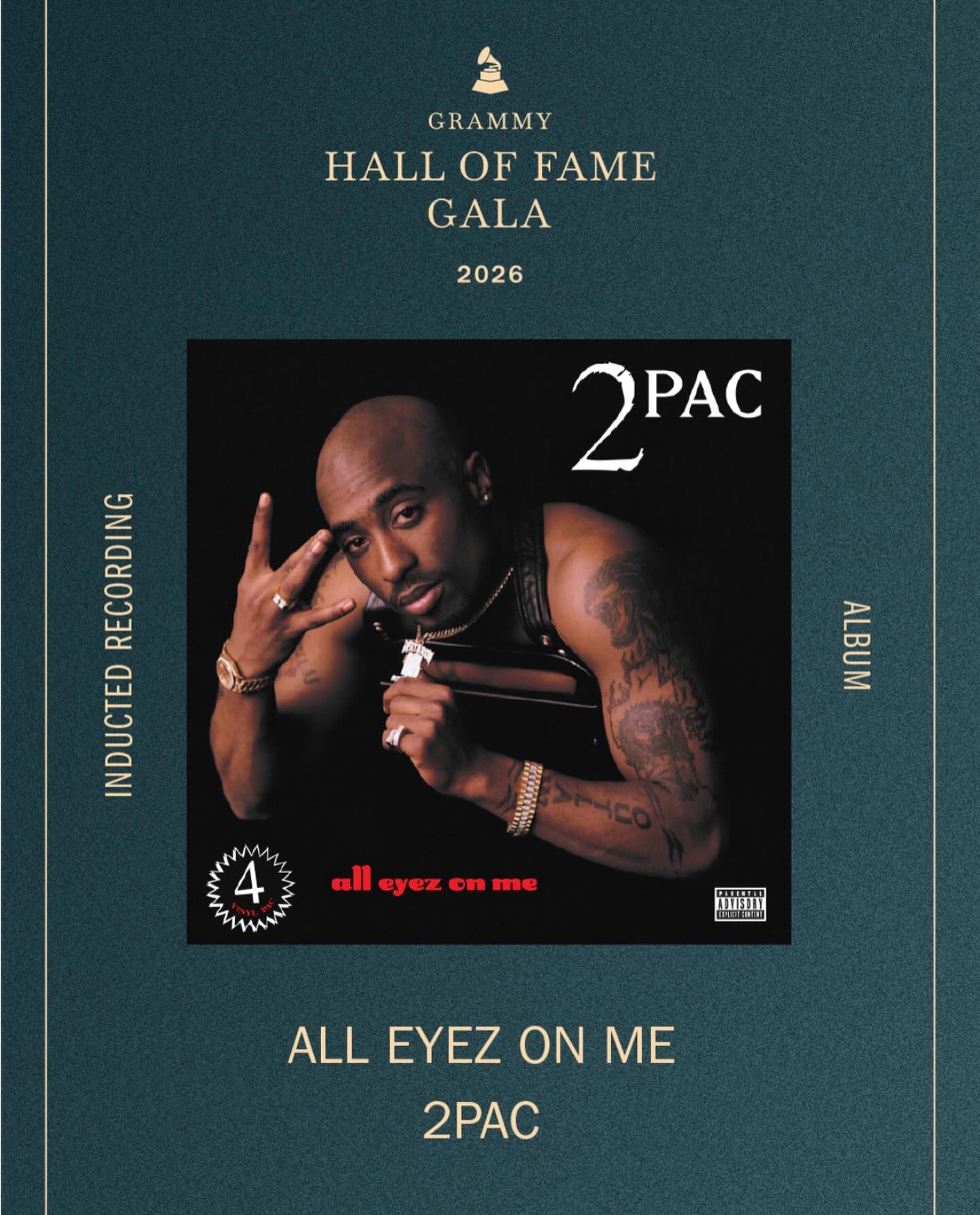 All Eyez on me is officially being recognized as one of this 