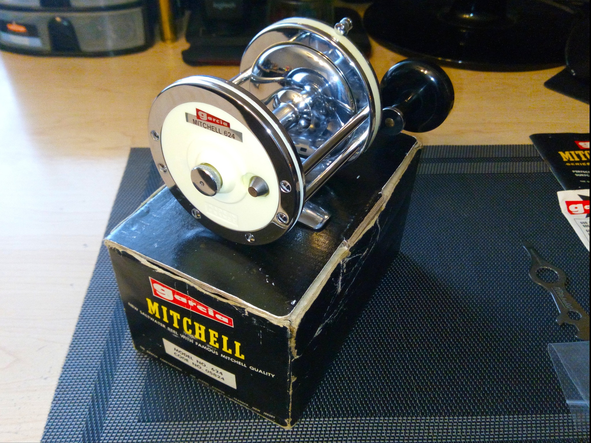 GARCIA MATCHELL 624 ベイトリール GARCIA MATCHELL 624 ベイトリール Garcia Mitchell Model 624
