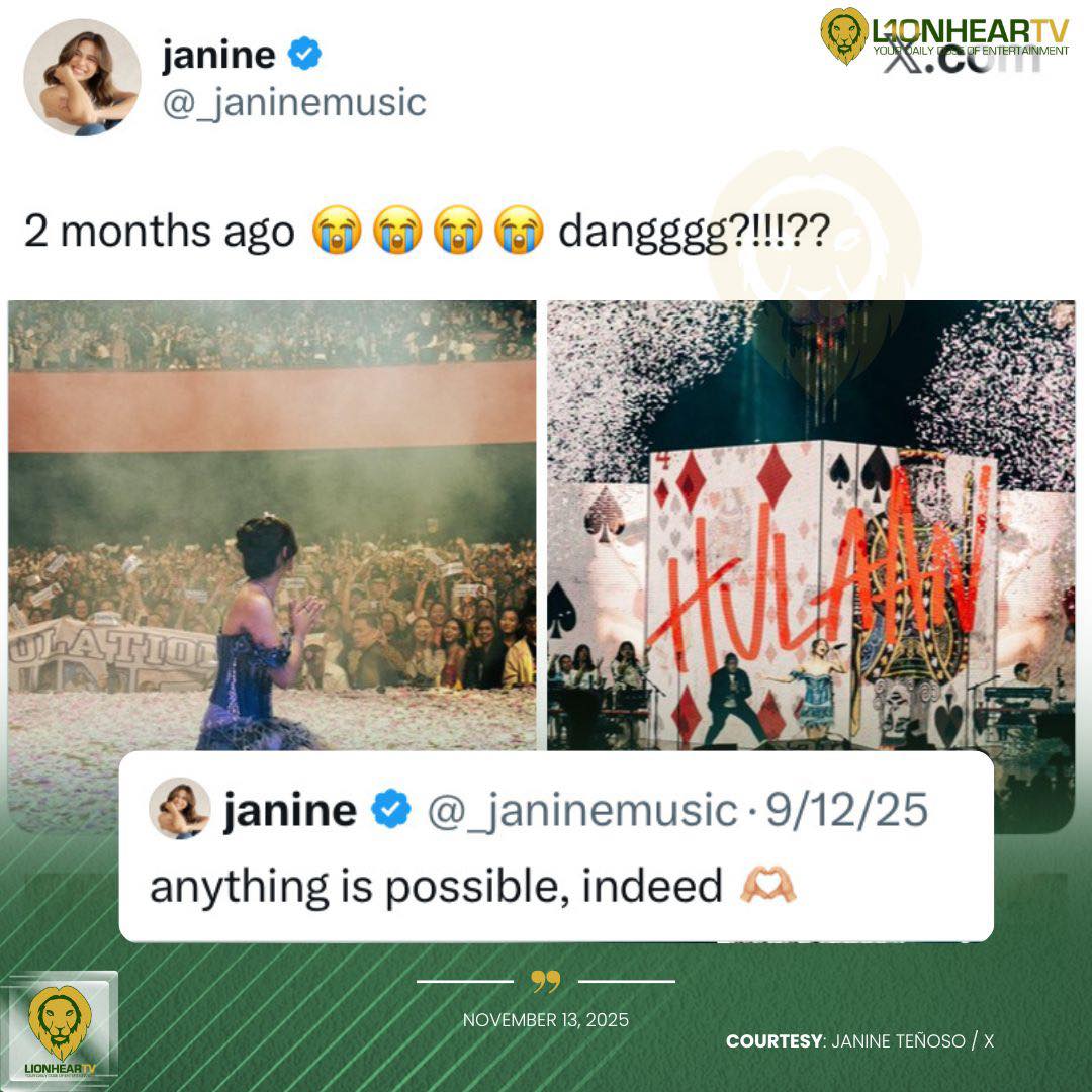 LionhearTV - JANINE TEÑOSO LOOKS BACK AT HER SOLD-OUT CONCERT TWO ...