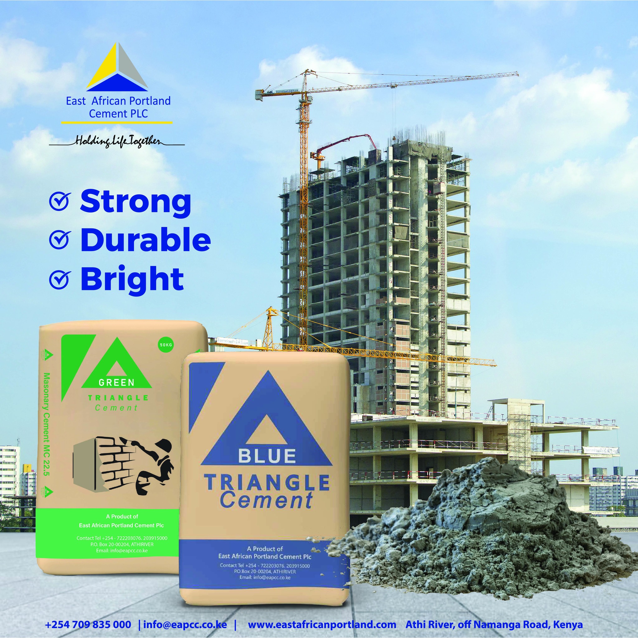 NTV Kenya - SP: Choose Blue Triangle Cement – Strong.... | Facebook