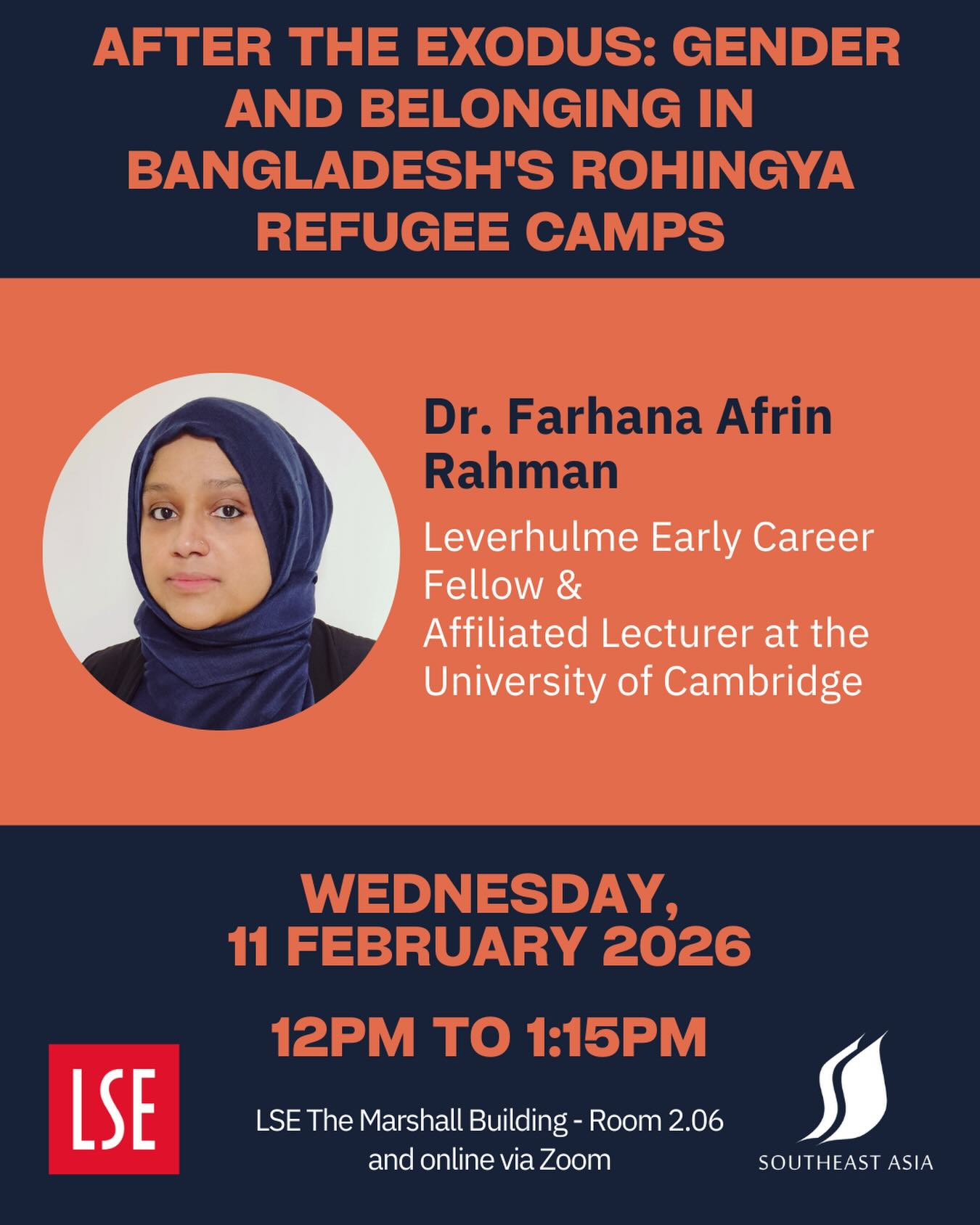 LSE - 🚨HAPPENING NEXT WEDNESDAY 🙌 “After the Exodus: Gender and ...