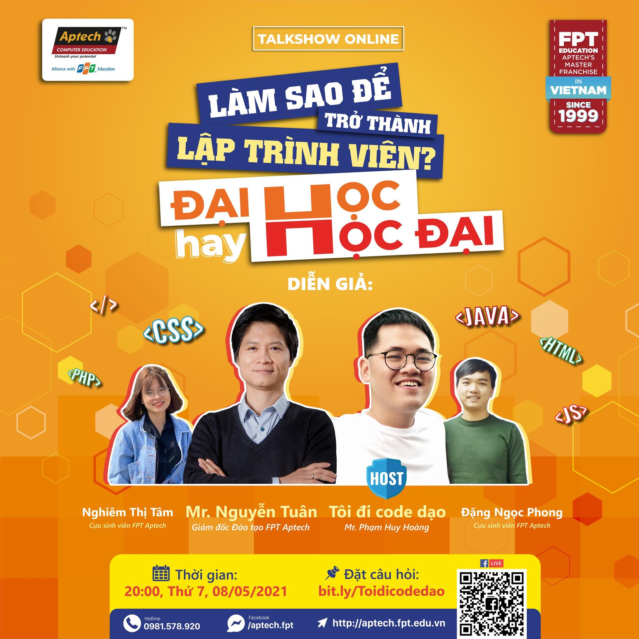 Tôi đi code dạo - LIVESTREAM CHIA SẺ VỀ CÁCH THEO NGÀNH...