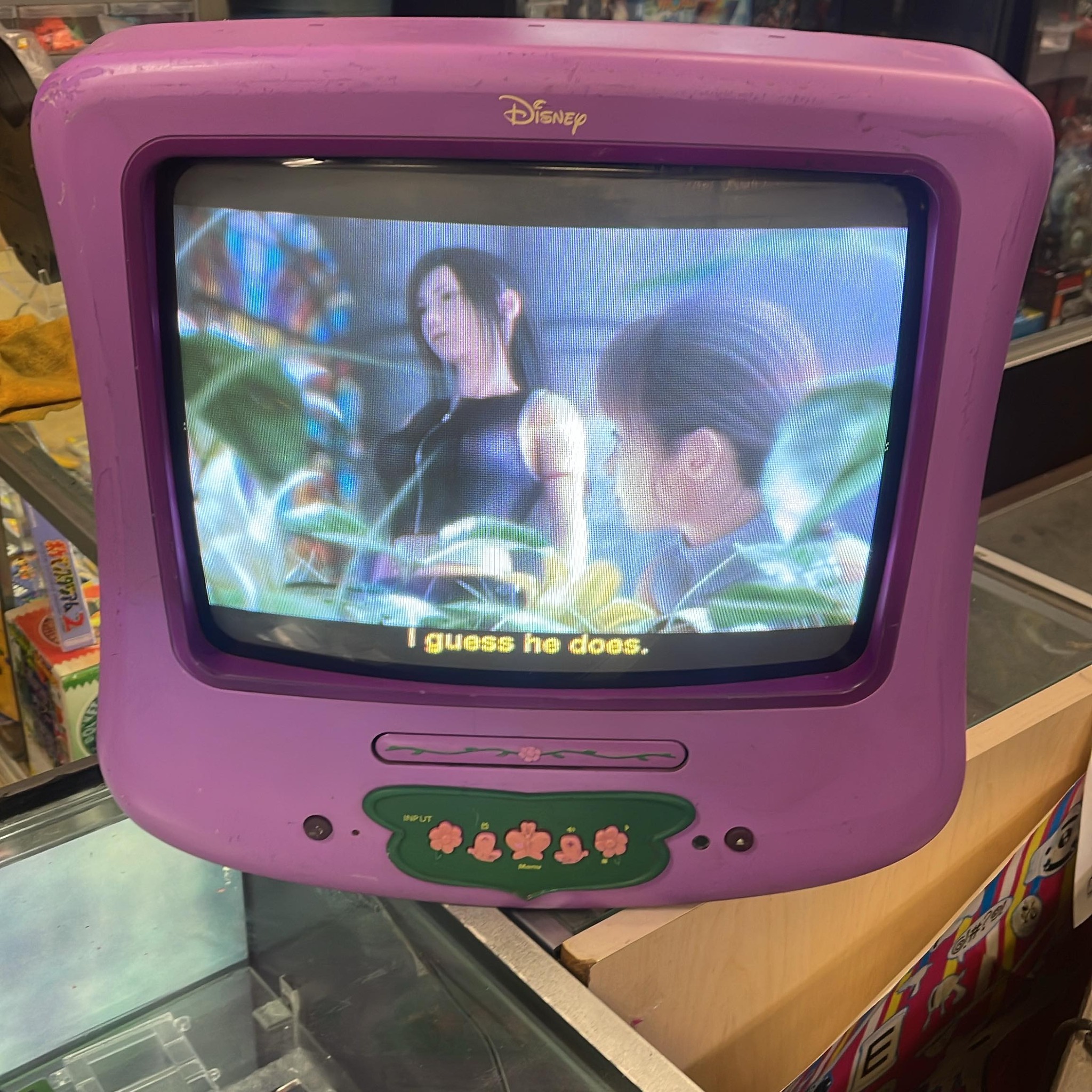 13” Disney Princess CRT - $80 obo Model DT1350P. TV is in overall