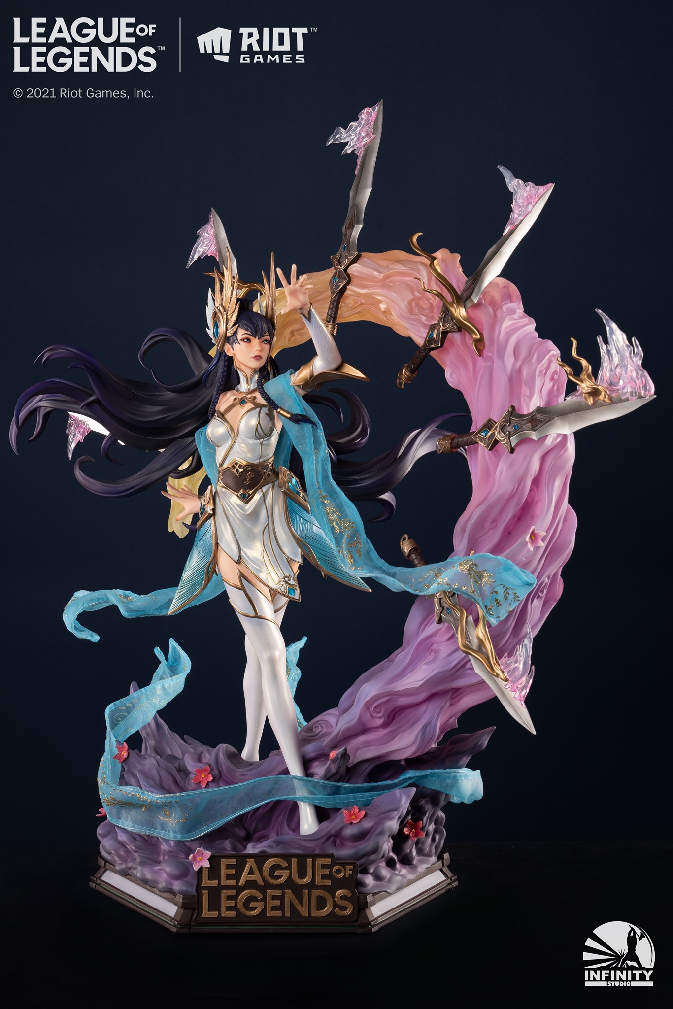LOL INFINITY RIOT アイレリア スタチュー フィギュア LOL INFINITY RIOT アイレリア スタチュー フィギュア League of