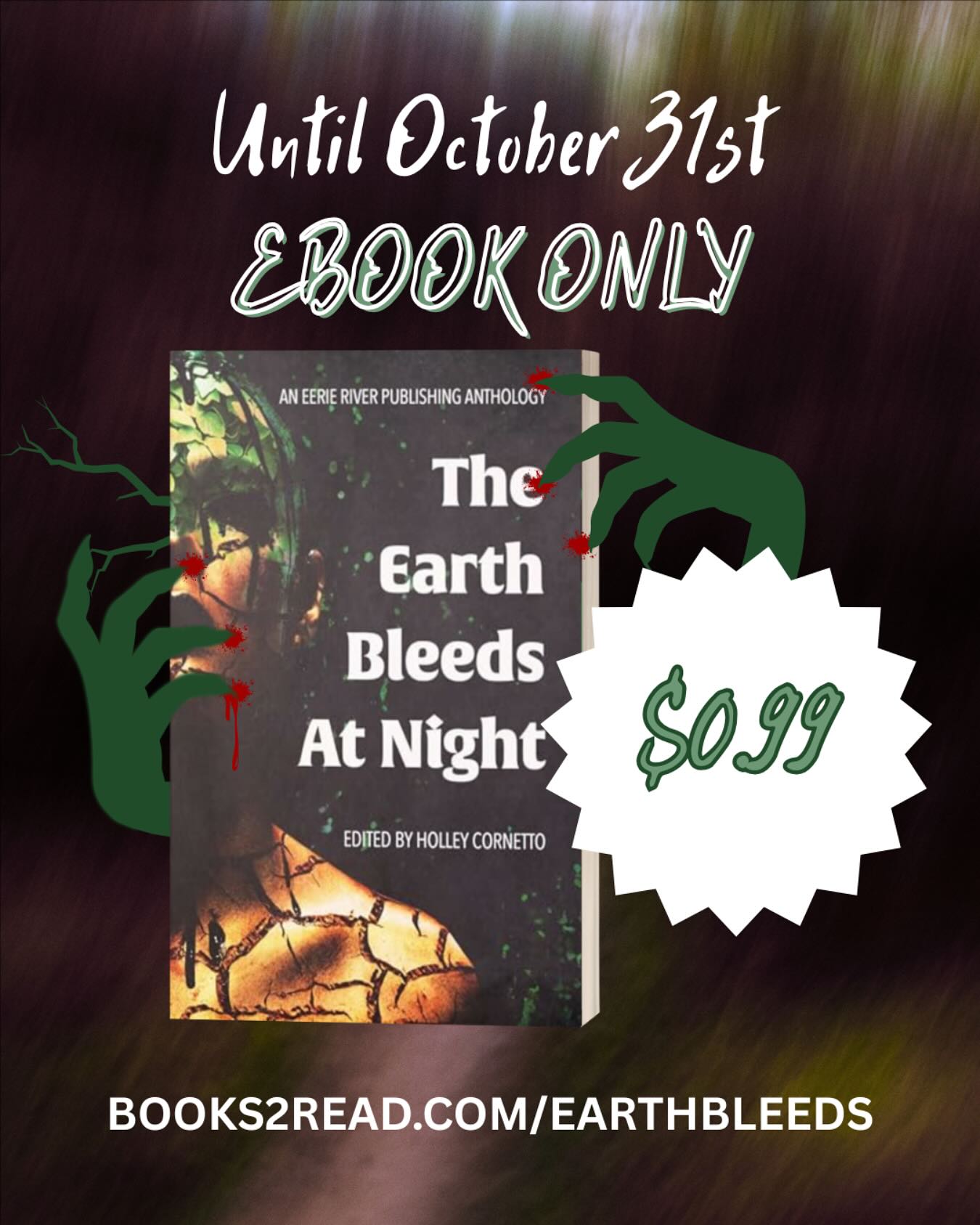 Eerie - The Earth Bleeds at Night is an anthology featuring works from ...