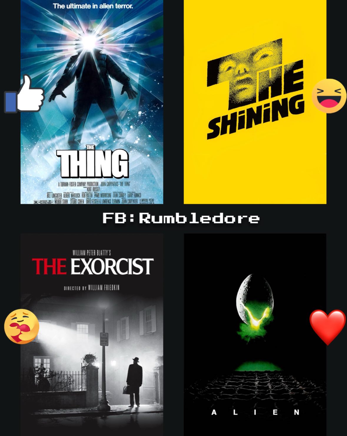 Rumbledore - 4 movies… only 1 can stay 🤔 | Facebook