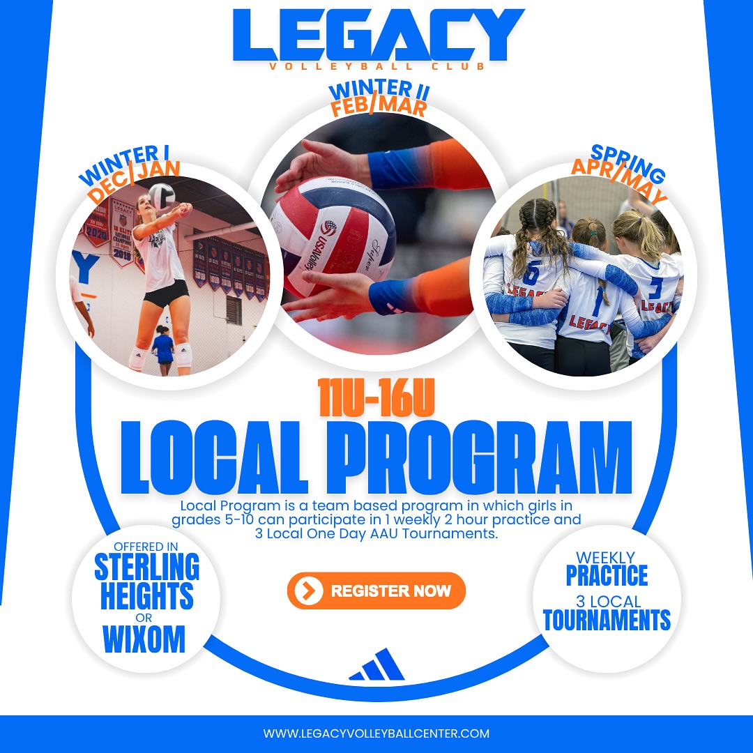 Legacy Volleyball Club added a... - Legacy Volleyball Club