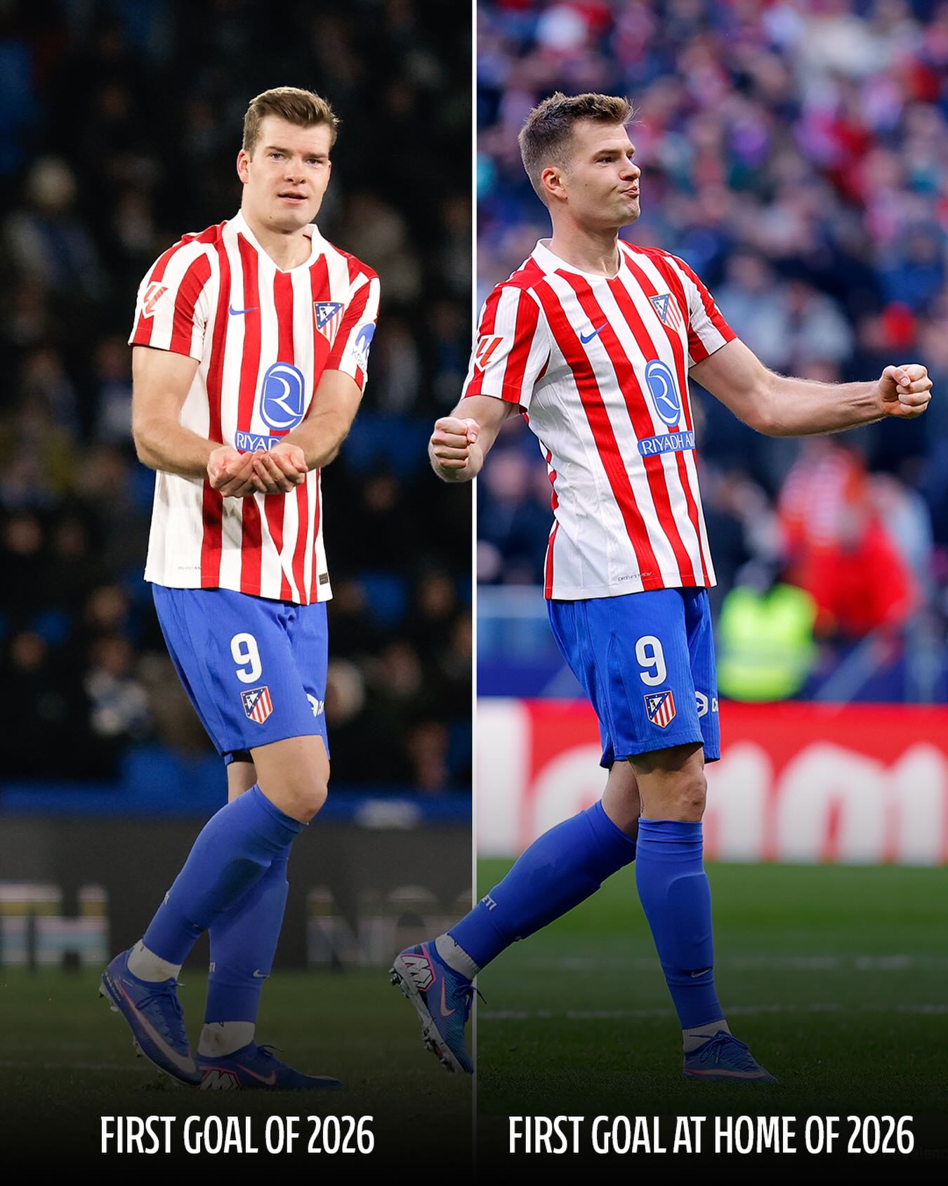 Alex opened our scoring home and away... - Atlético de Madrid | Facebook