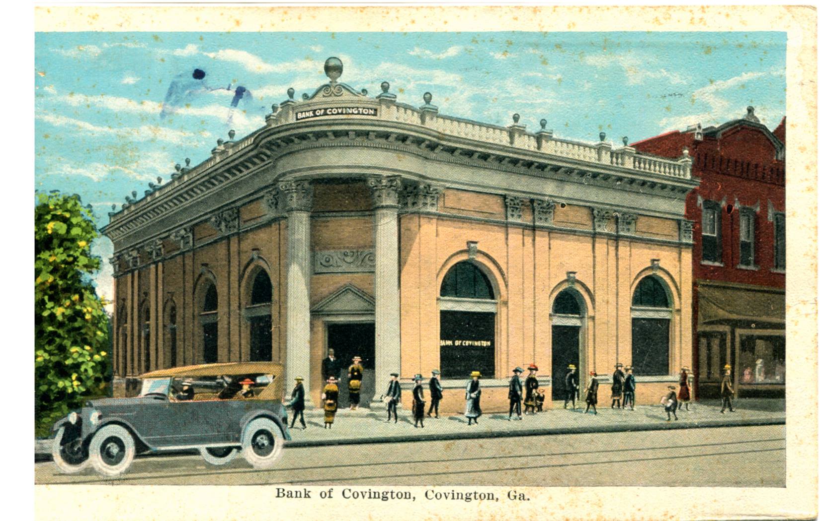 Re-Taking History - This is on the Covington Square in the early 1920's ...