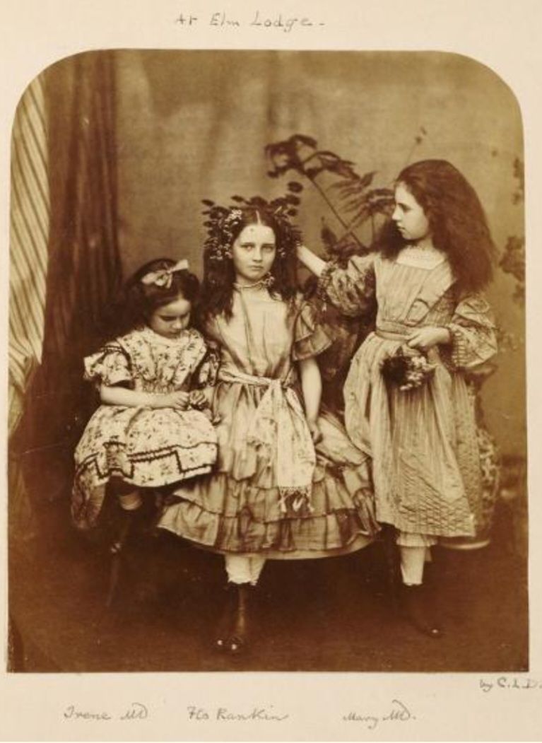 Awesome - July 1863~Photographer Lewis Carroll Irene Macdonald, Flo ...