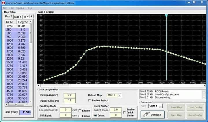 RextoR - Mapping buat kawasaki KLX 160. Silakan mulai...