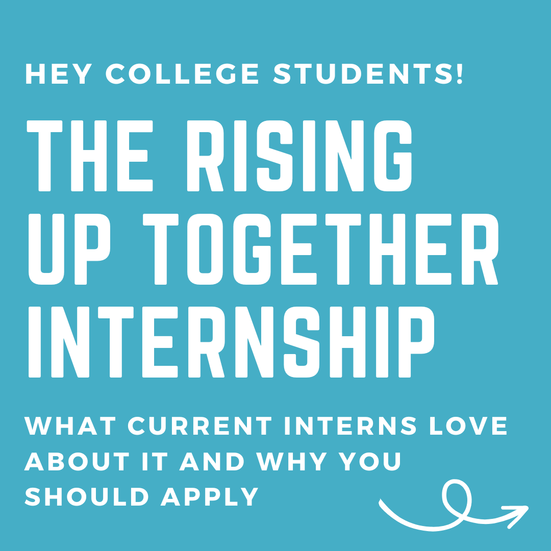 Apply to be an intern at rising up... - Rising Up Together | Facebook