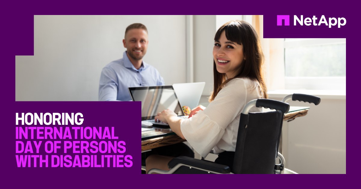 Life At NetApp - On this International Day of Persons with... | Facebook