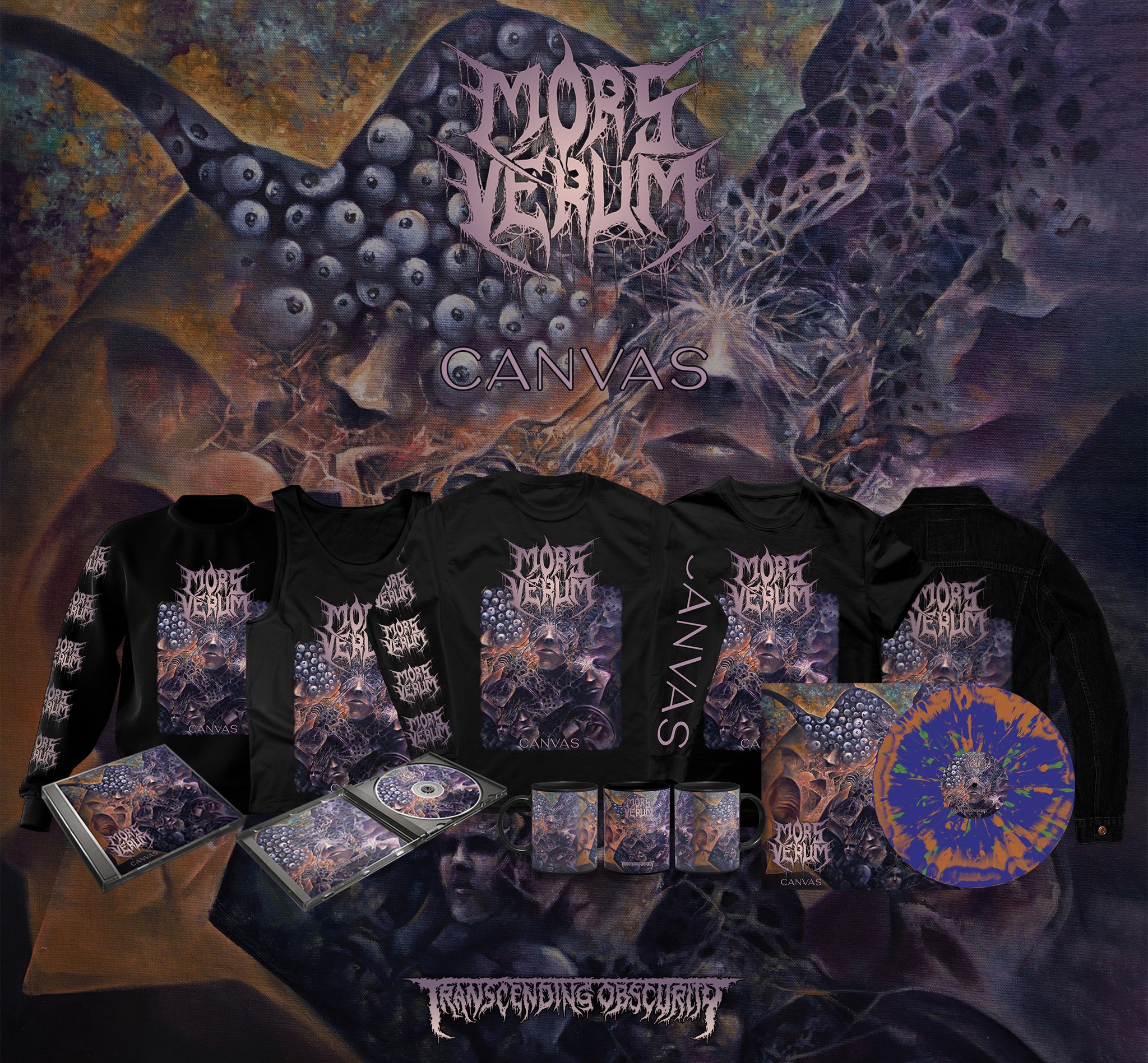 OFFICIAL RELEASE DAY: Mors Verum (Canada) - Canvas (Dissonant 