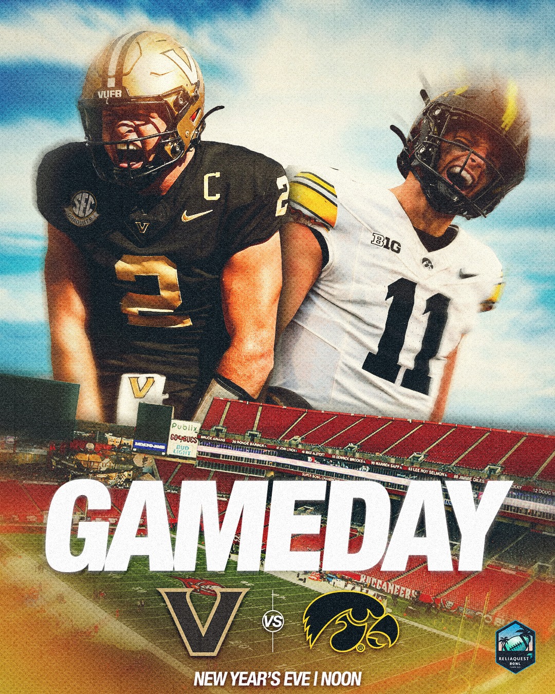 ReliaQuest - Game Day. It’s On 🔥 Kickoff at noon. #ReliaQuestBowl #CFB ...