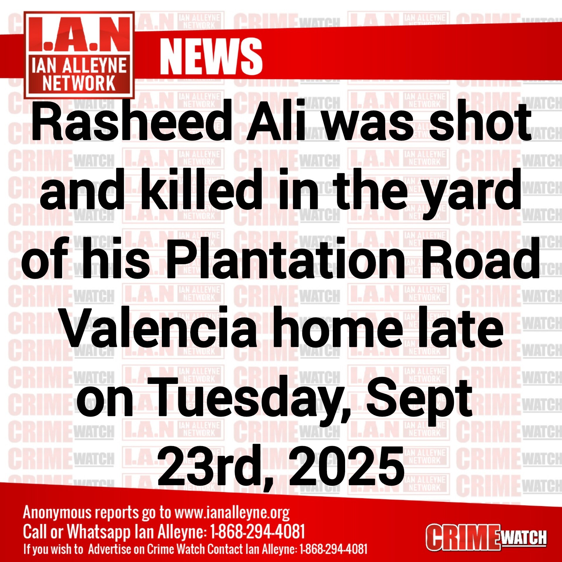 Ian - Businessman shot dead in Valencia A truck and backhoe owner was ...