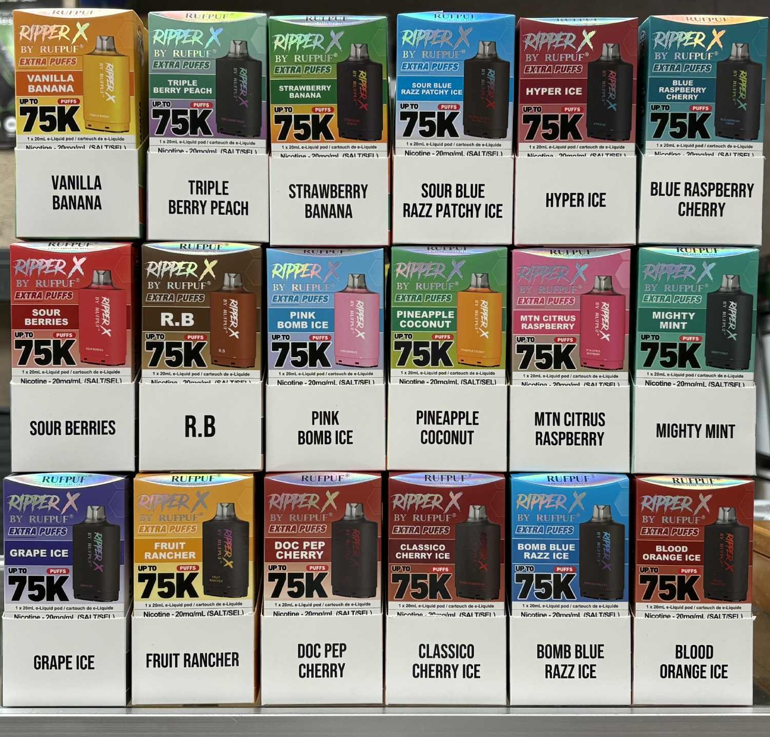 rips ultra vape flavors Introducing Ripper X 75K with 75,000 puffs Vaporesso Vape Kit Geek Bar DigiFlavor SKY FLAVORS:MT35K | Tigers Blood+