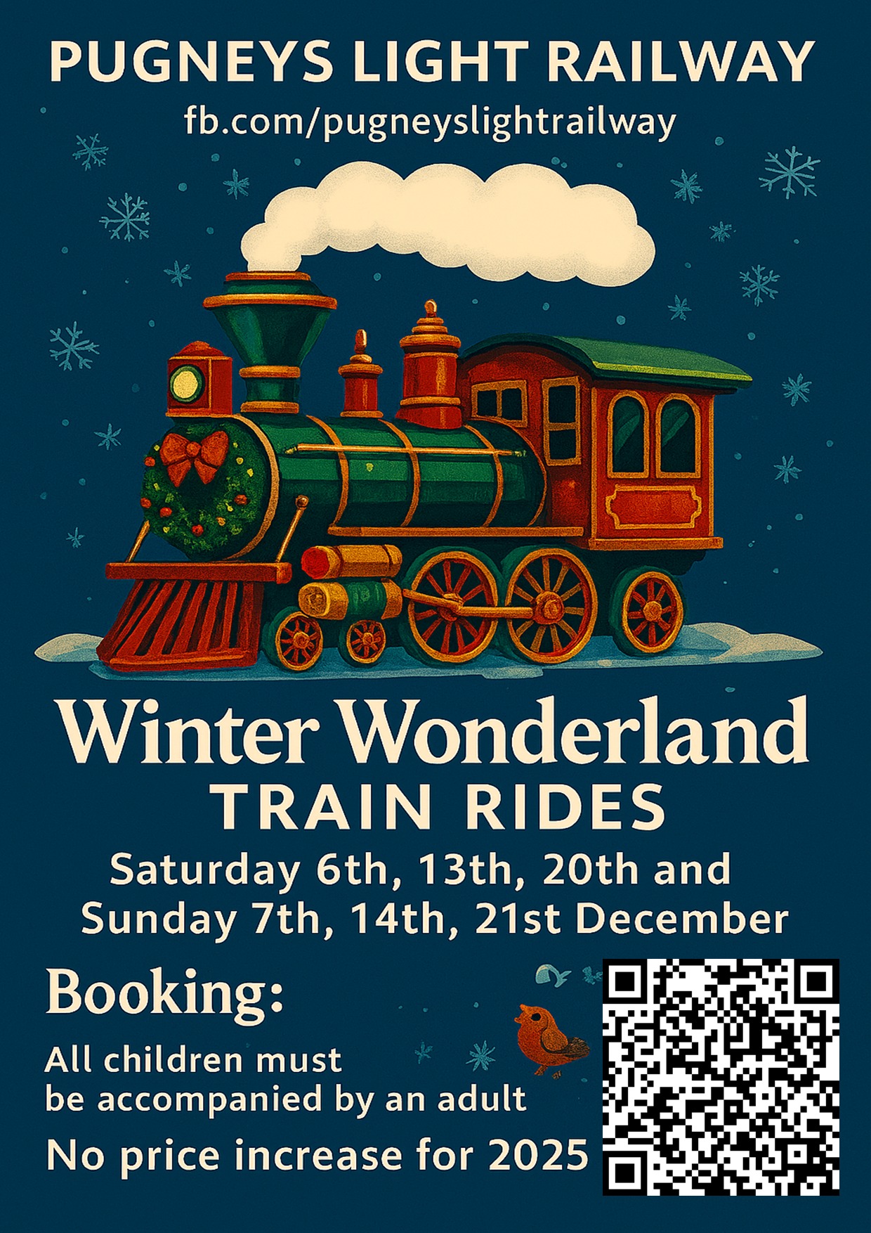 Pugneys - 🌟 All aboard! The Winter Wonderland Train is steaming into ...