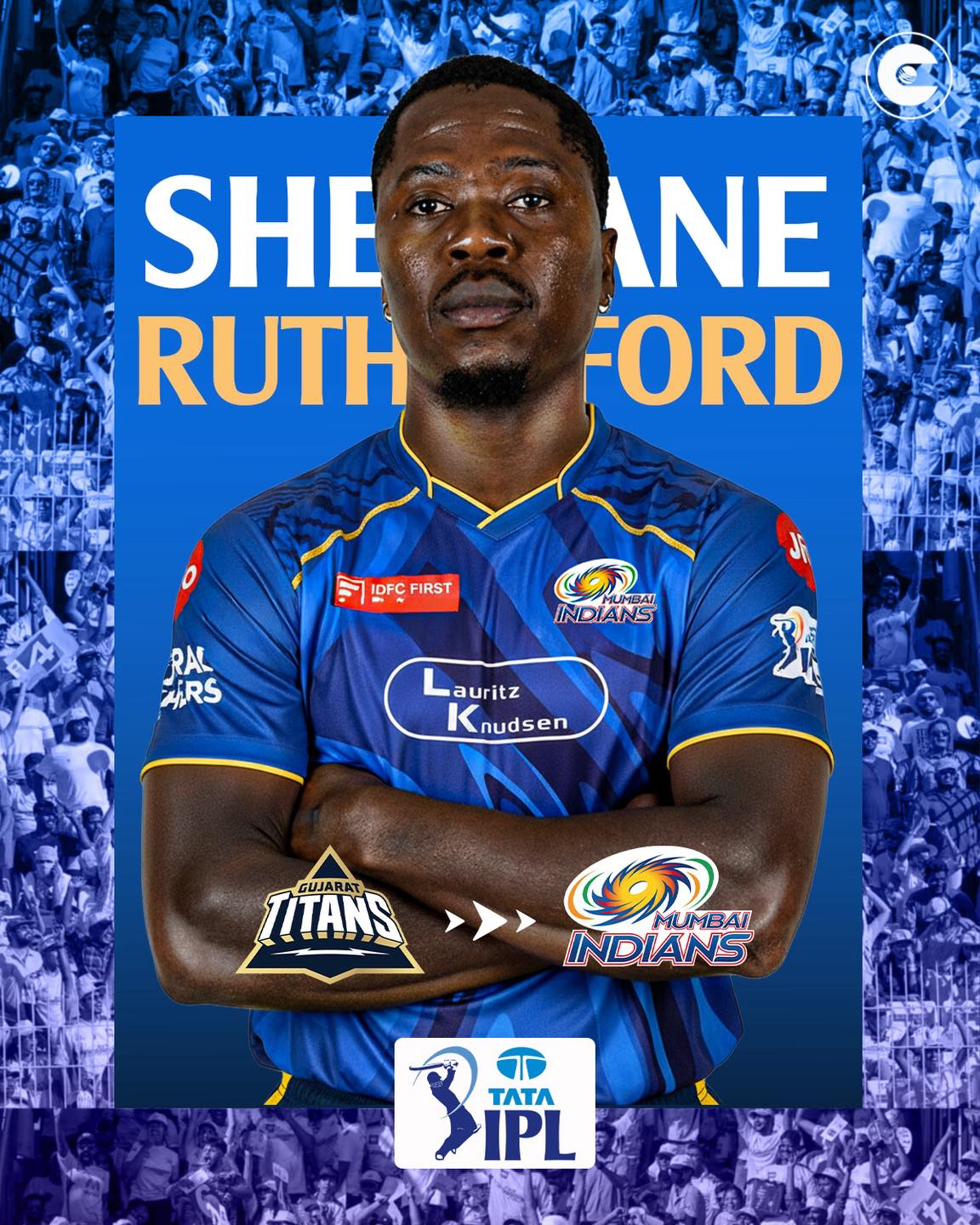 Circle - Another trade as Sherfane Rutherford heads to Mumbai Indians ...