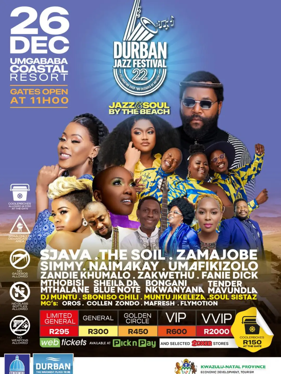Durban - The wait is Over bringing you the full line up for the 2025 ...