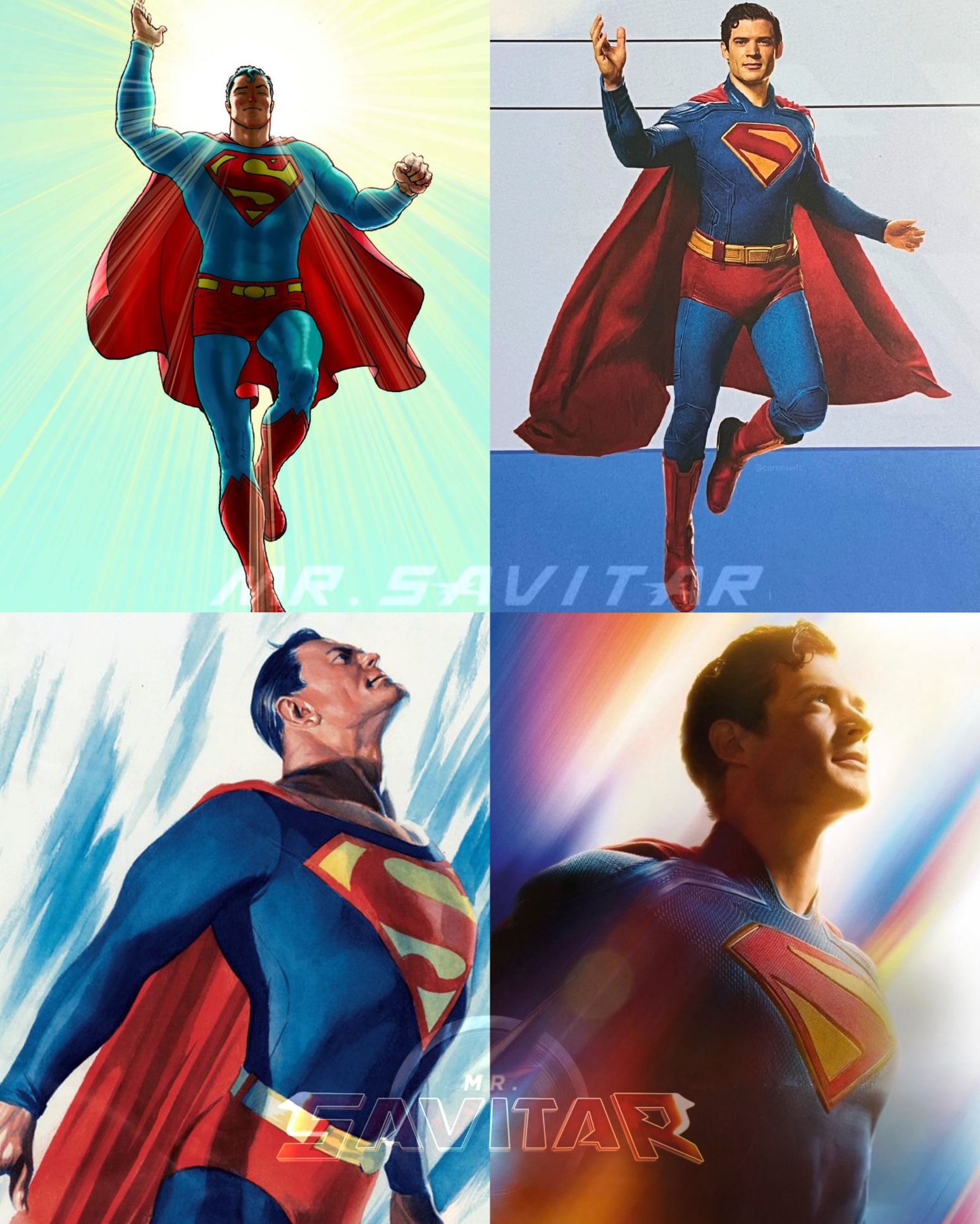 Mr. Savitar - 🦸🏻‍♂️ Superman de David Corenswet haciendo... | Facebook