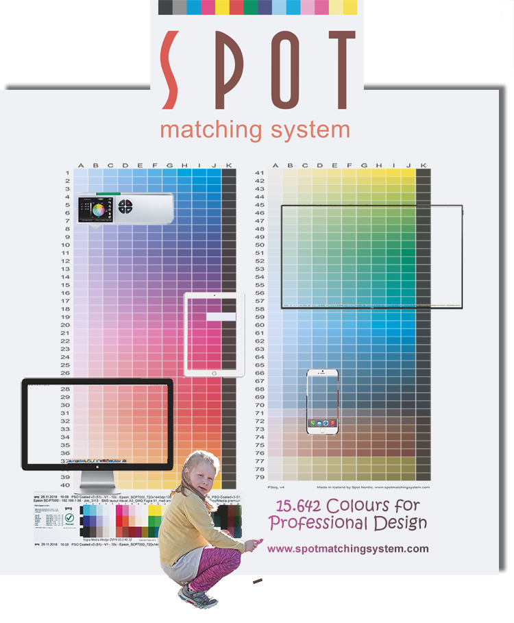 Spot Matching System - SMS Colours | Reykjavík