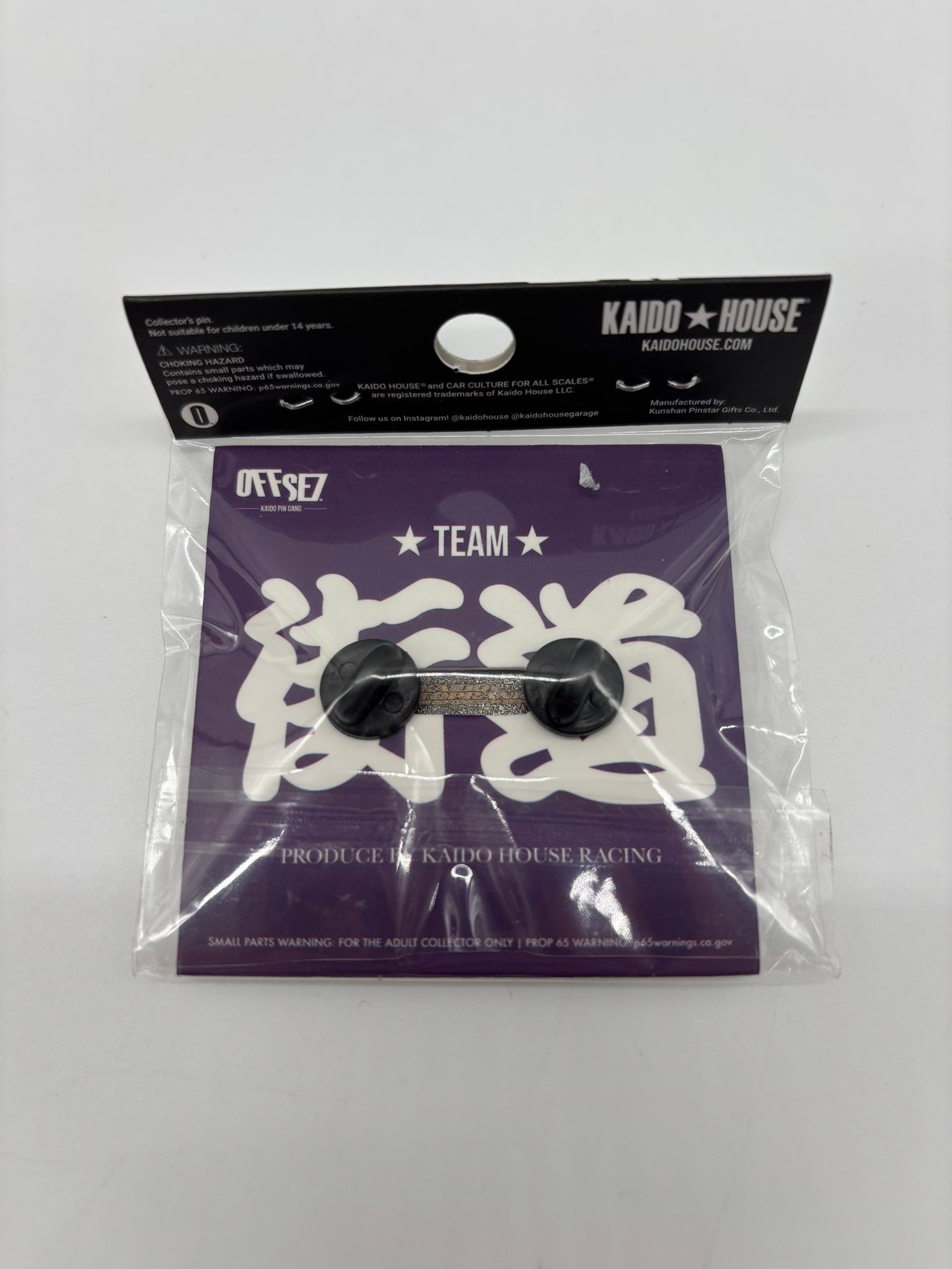 KAIDOHOUSE OFFSE7 Enamel Pin Nissan GT-R R34 Limited Edition Kaido