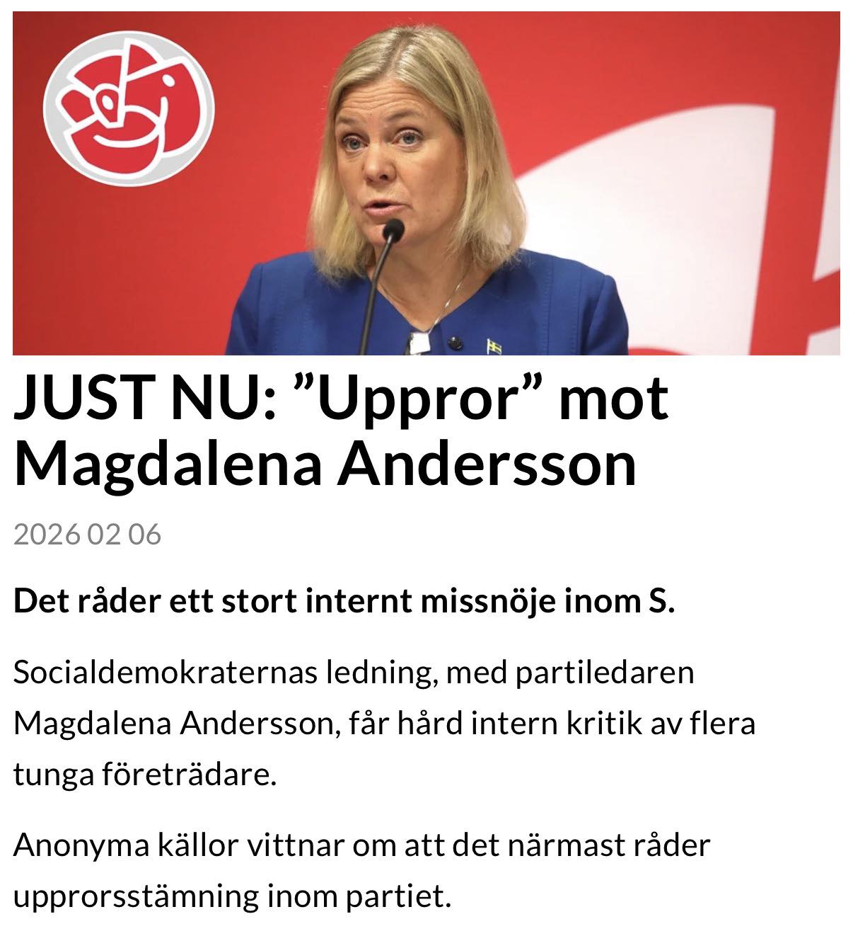 Vissa partitoppar runt Magda har... - Vita Kränkta Kvinnor | Facebook
