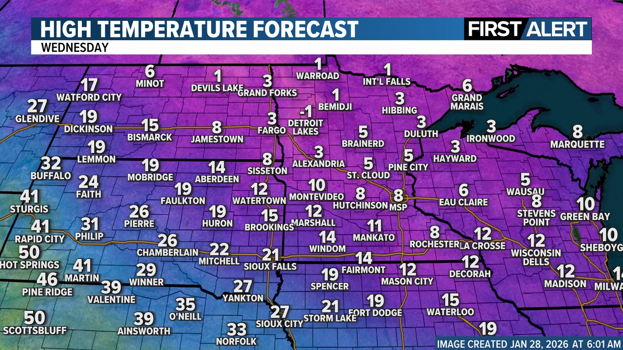 Shawn Cable - Good morning! Here's the high temperature... | Facebook