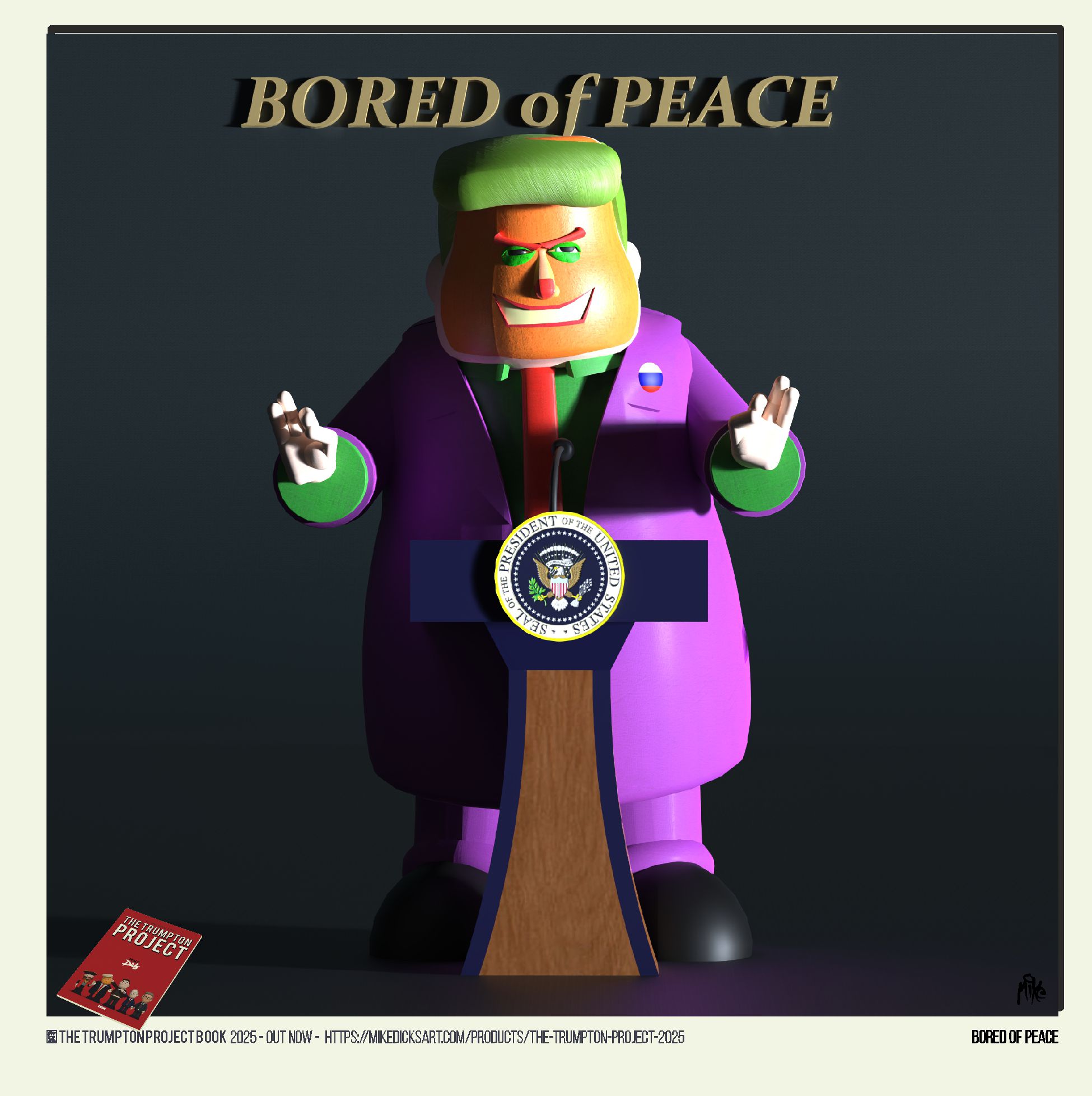 Trumpton - President Trump has launched a global 