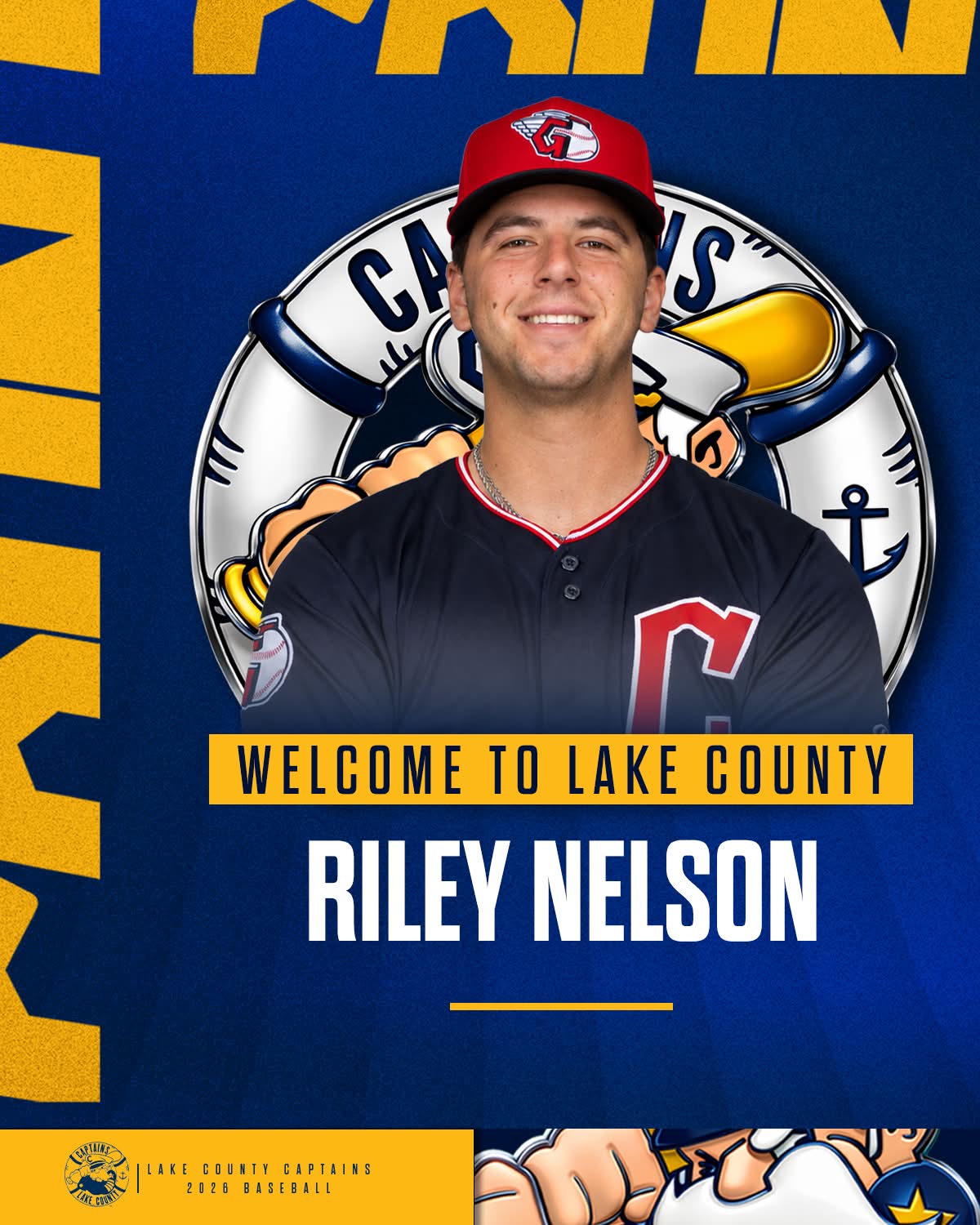 K-Riley / The Allmighty K-Riley! OG盤 Riley joins the lineup! ⚓️ 1B Riley Nelson has been promoted to