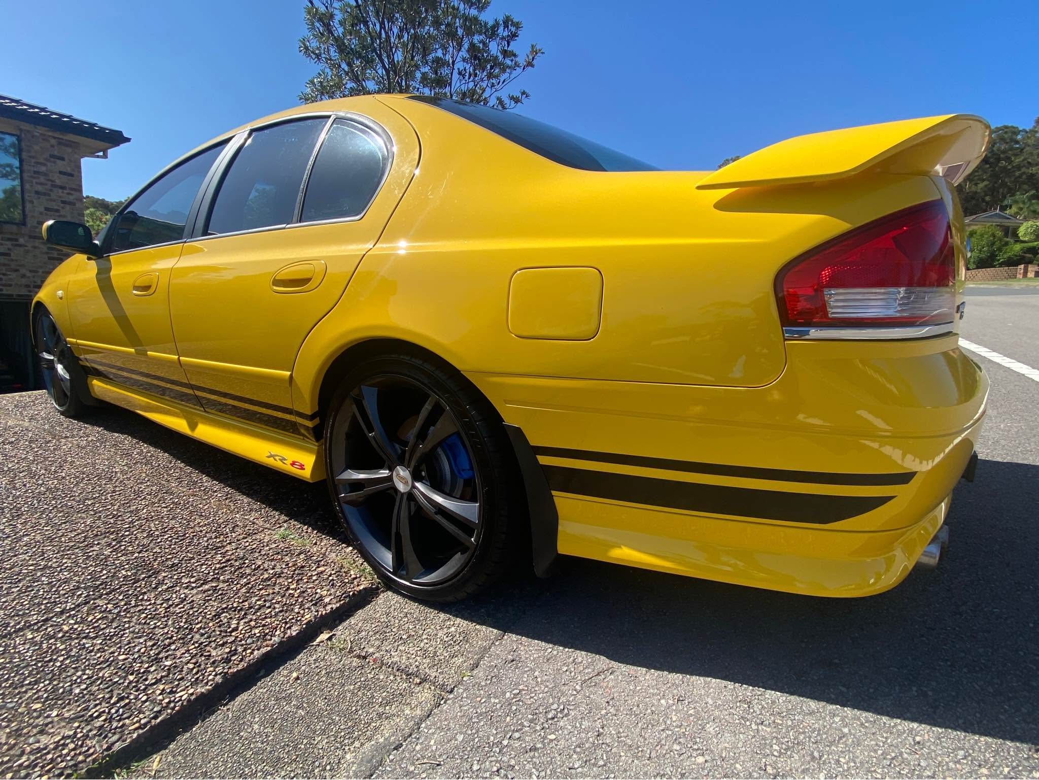 Ford Falcon XR8 XR6 turbo FPV GT style wheel and tyre set - Car Wheels ...