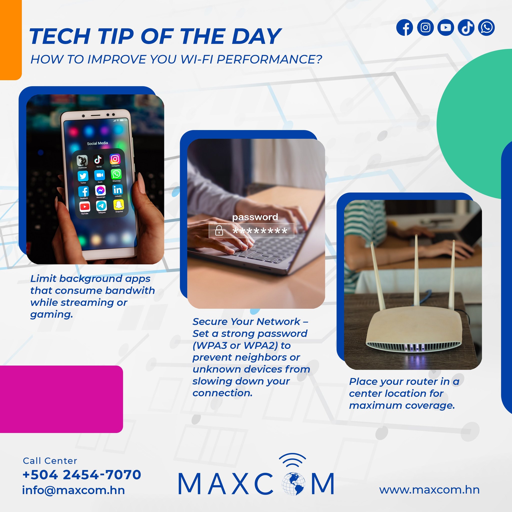 Maxcom - 💡 Quick tech tip that makes a big difference,... | Facebook