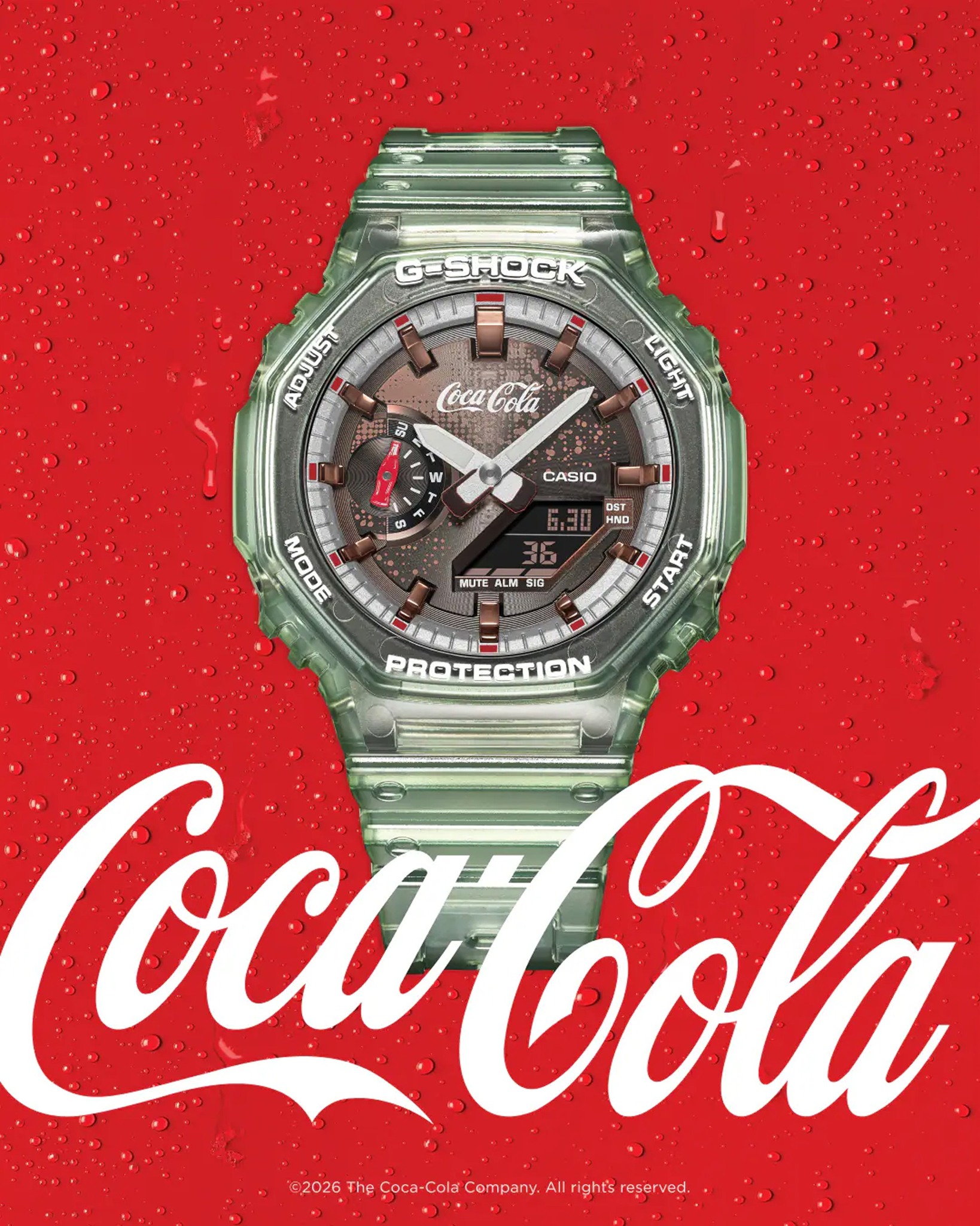 CASIO G-SHOCK Coca-Cola コラボ・ 取扱説明書・タグ付き CASIO G-SHOCK Coca-Cola コラボ・ 取扱説明書・タグ付き CASIO G